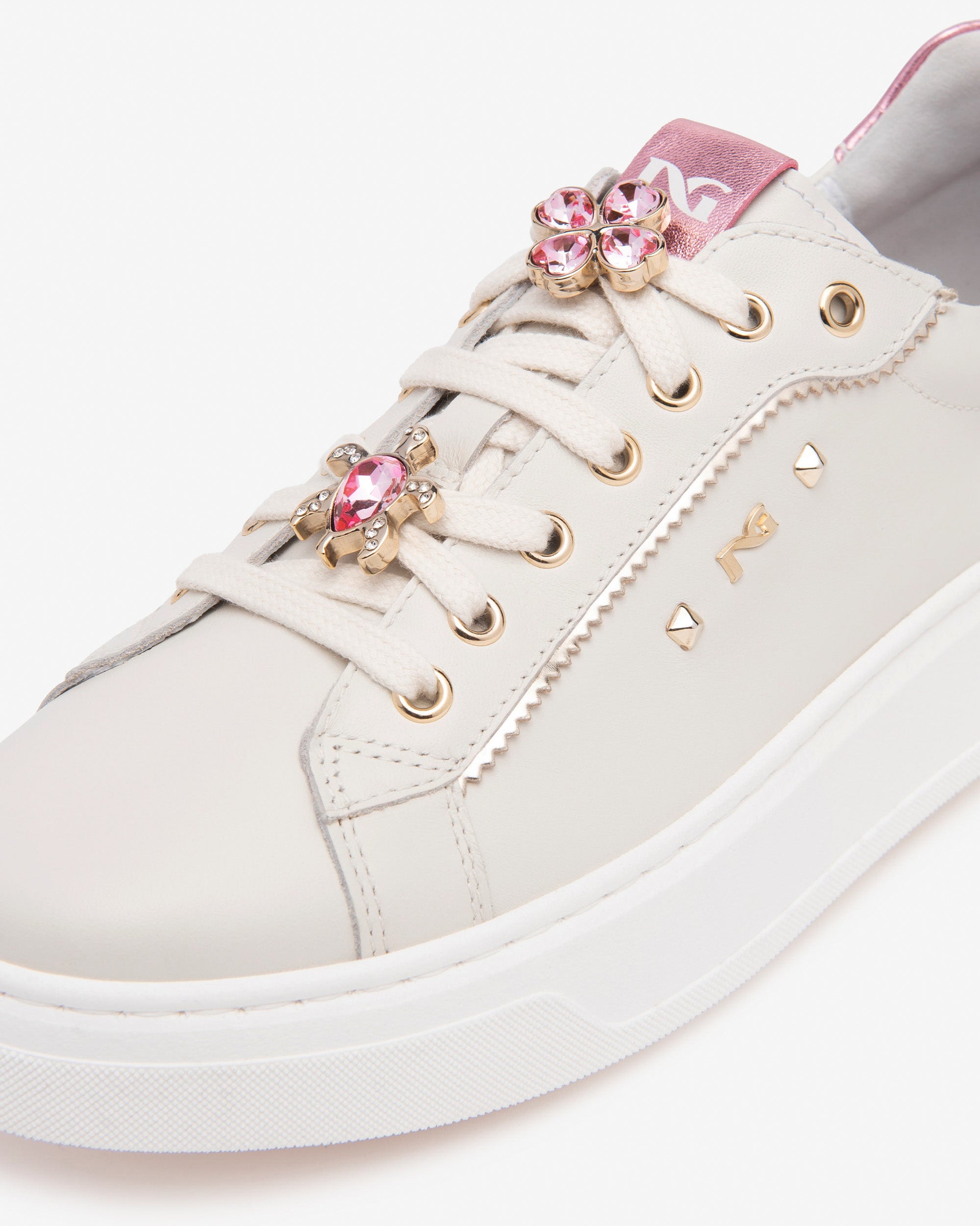 Sneakers Donna in Pelle e Materiale Tecnico