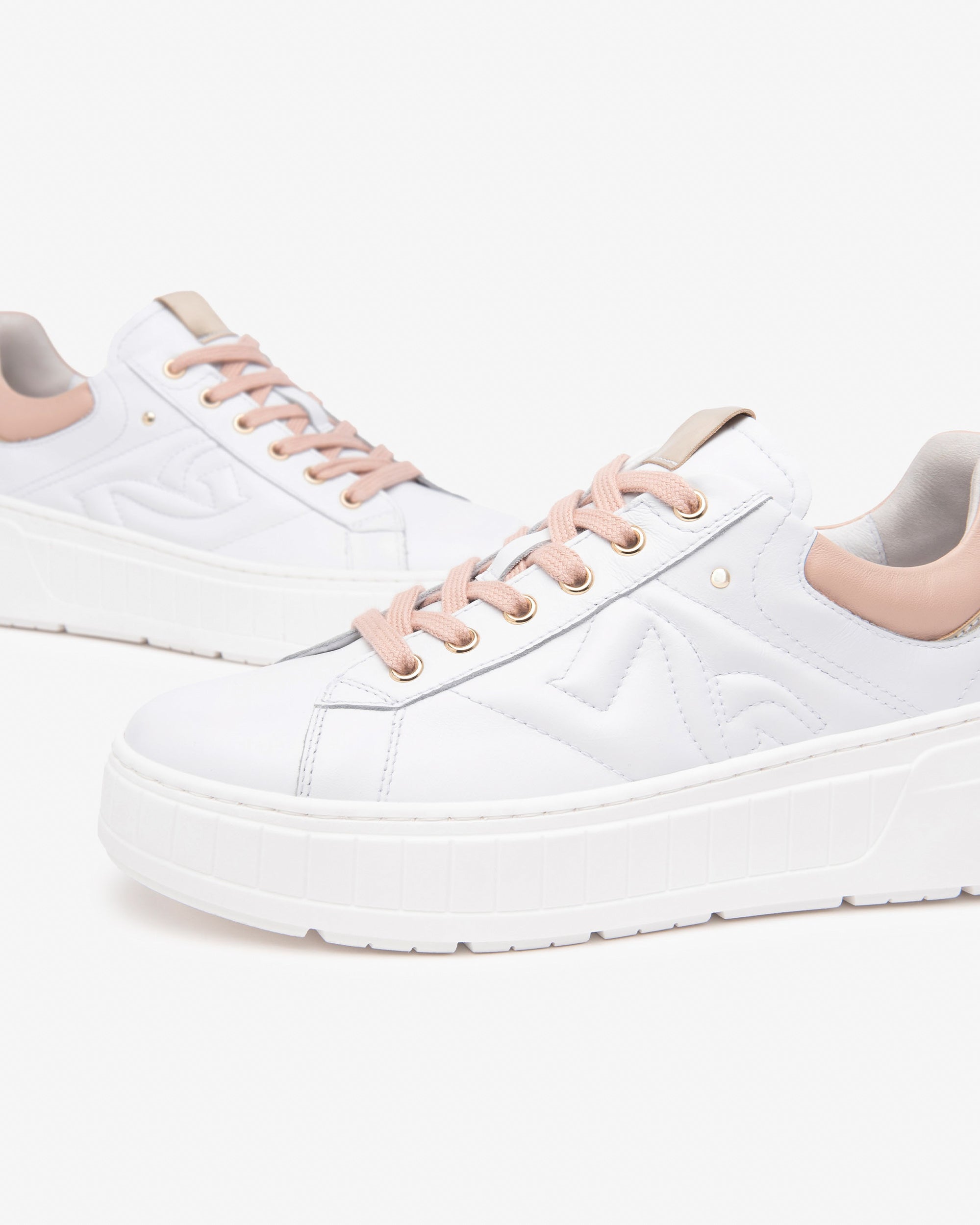 Sneakers Donna in Pelle e Materiale Tecnico