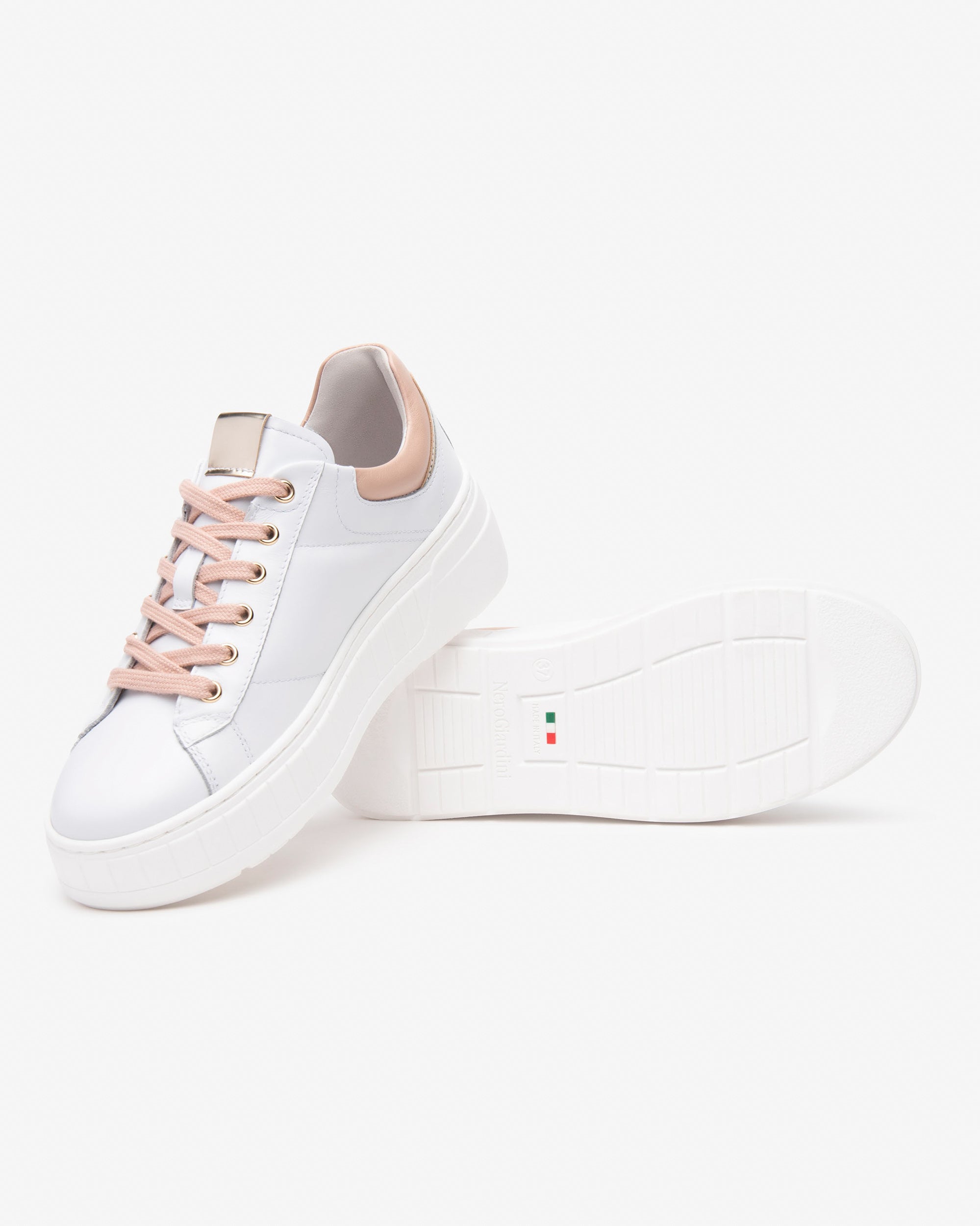 Sneakers Donna in Pelle e Materiale Tecnico