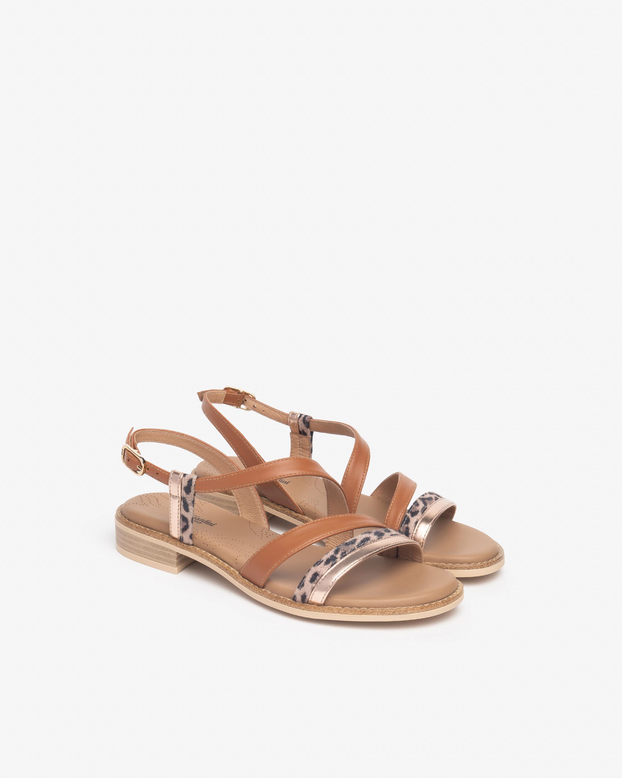 Sandali Donna in Pelle e Materiale Tecnico