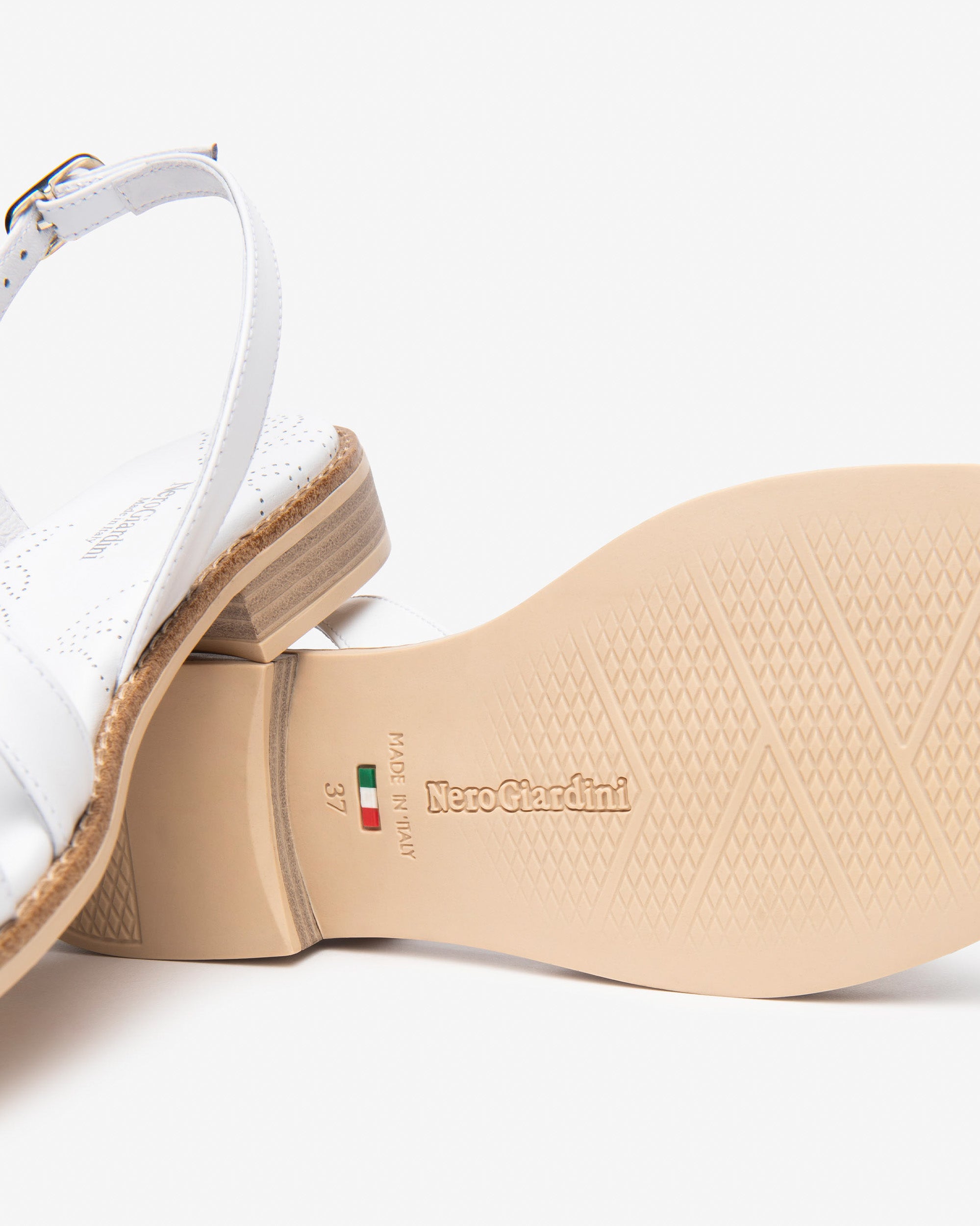 Sandalen Dames in Leder en Technisch Materiaal