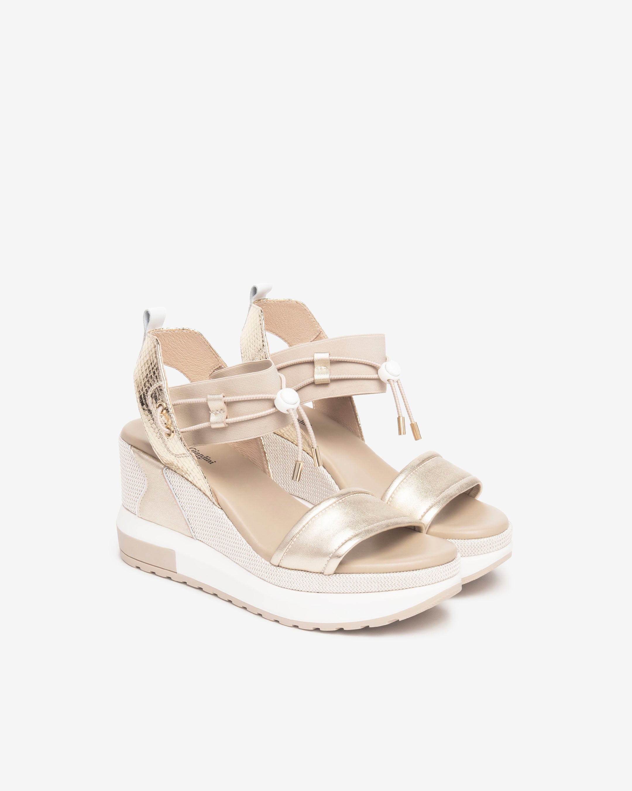 Sandali Donna in Pelle e Materiale Tecnico