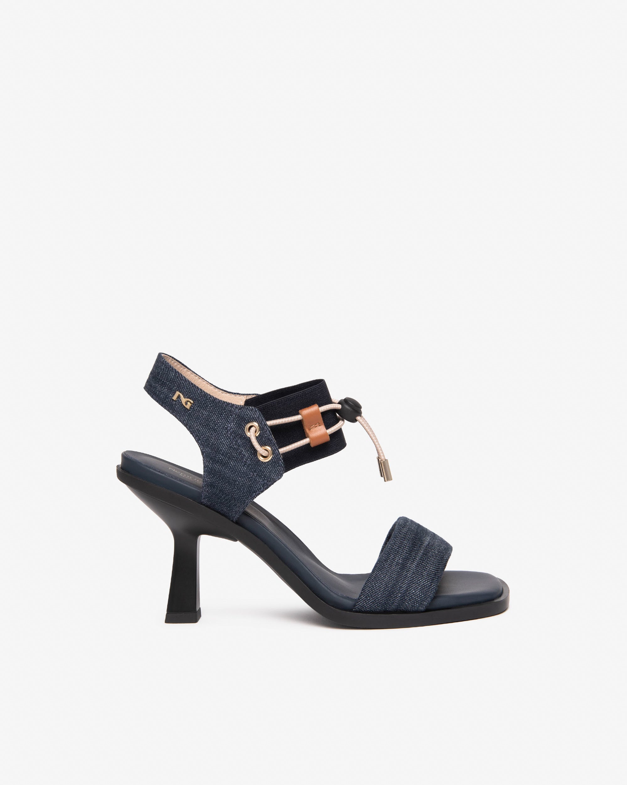Sandalen Dames in Textiel en Leder