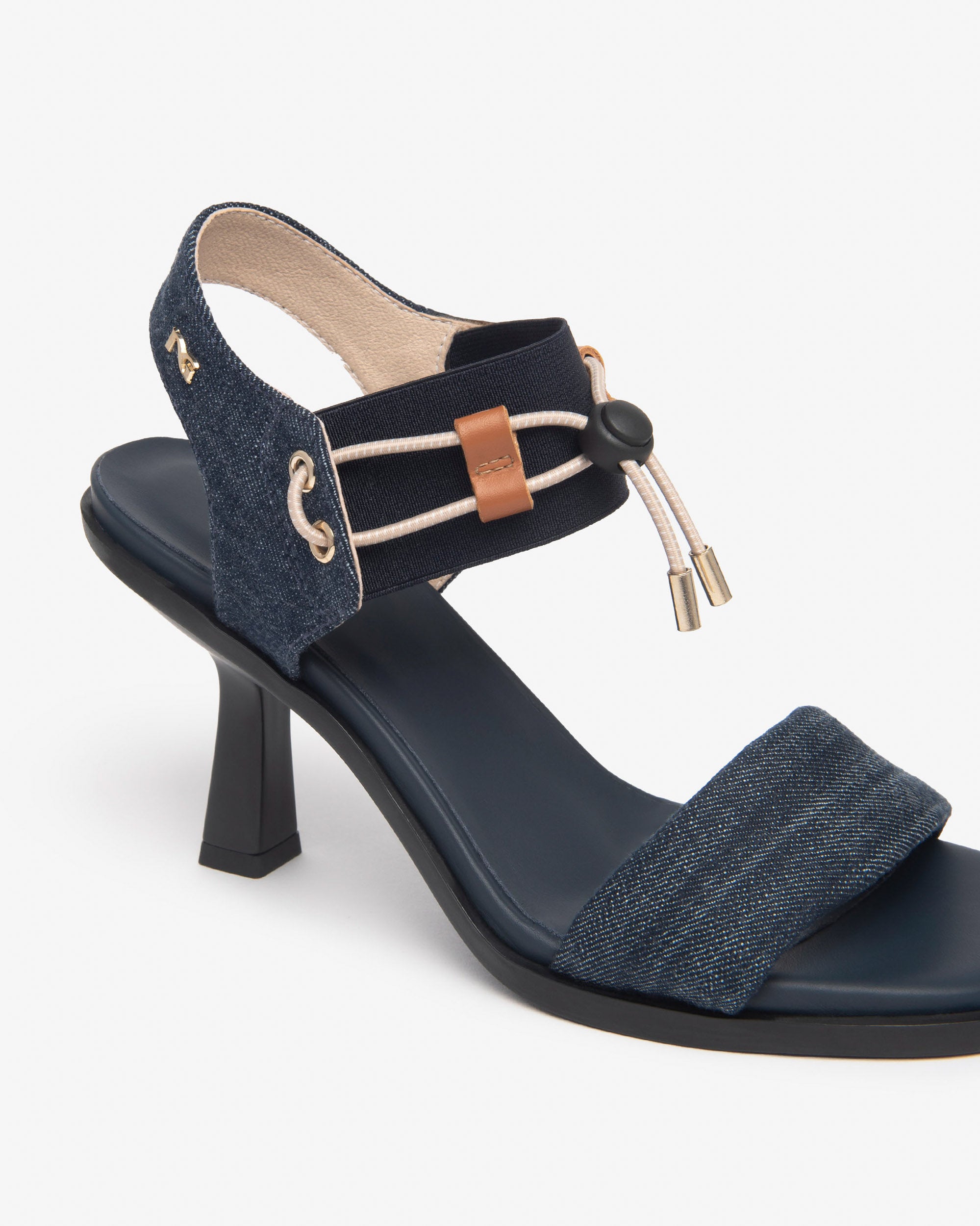 Sandalen Dames in Textiel en Leder