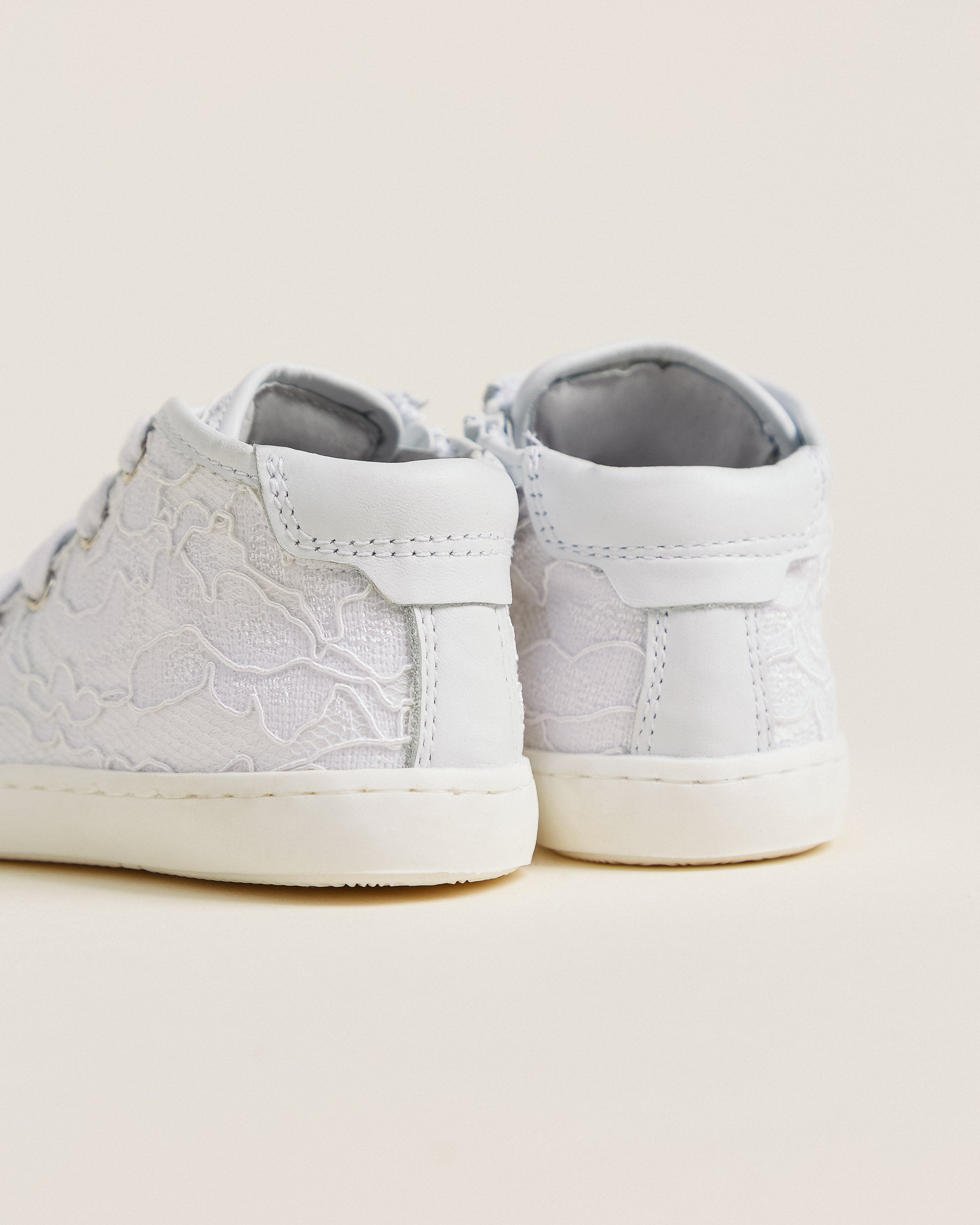 Sneakers Junior da Bambina in Tesuto e Pelle