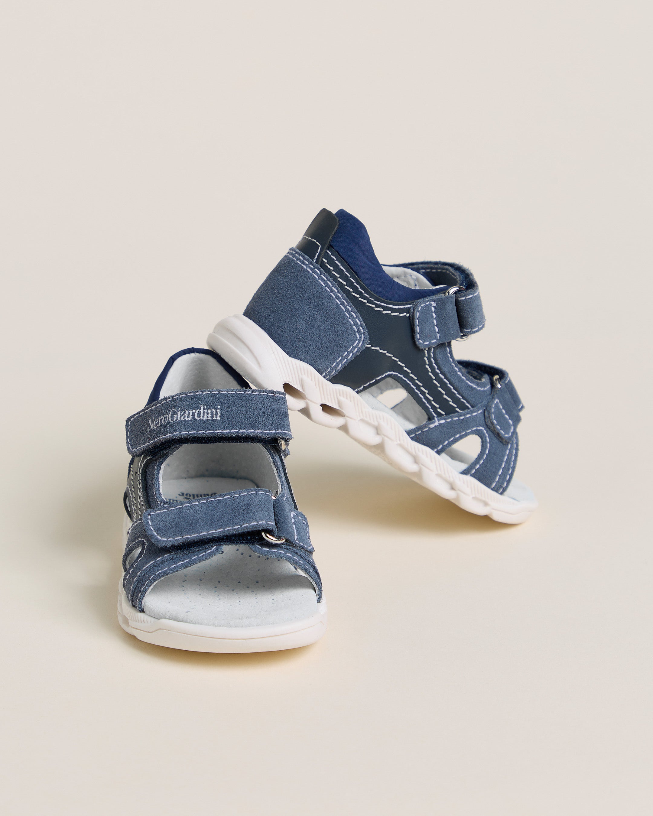 Sandali Junior da Bambino in Camoscio, Pelle e Tela