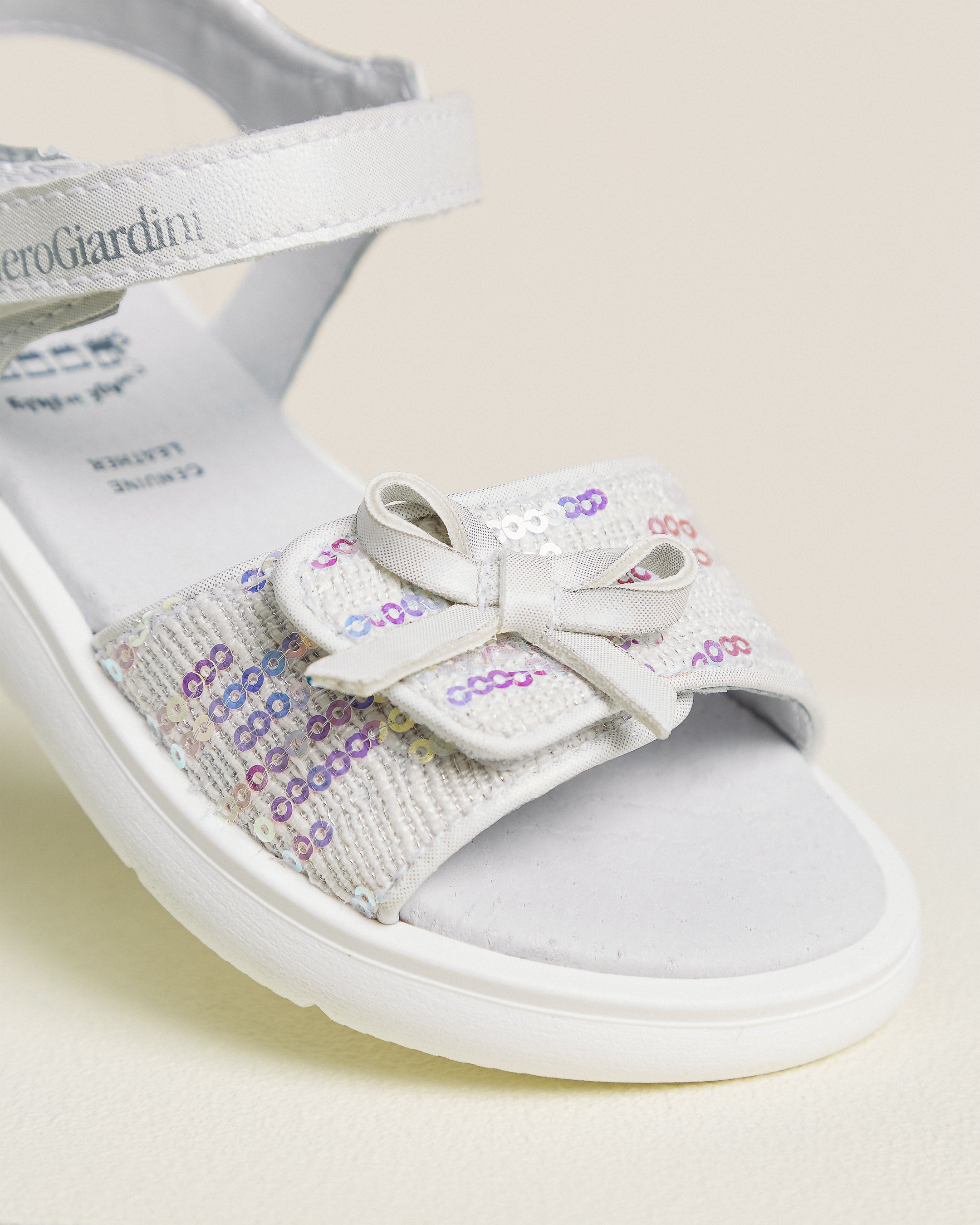 Sandali Junior da Bambina in Materiale Tecnico e Tessuto