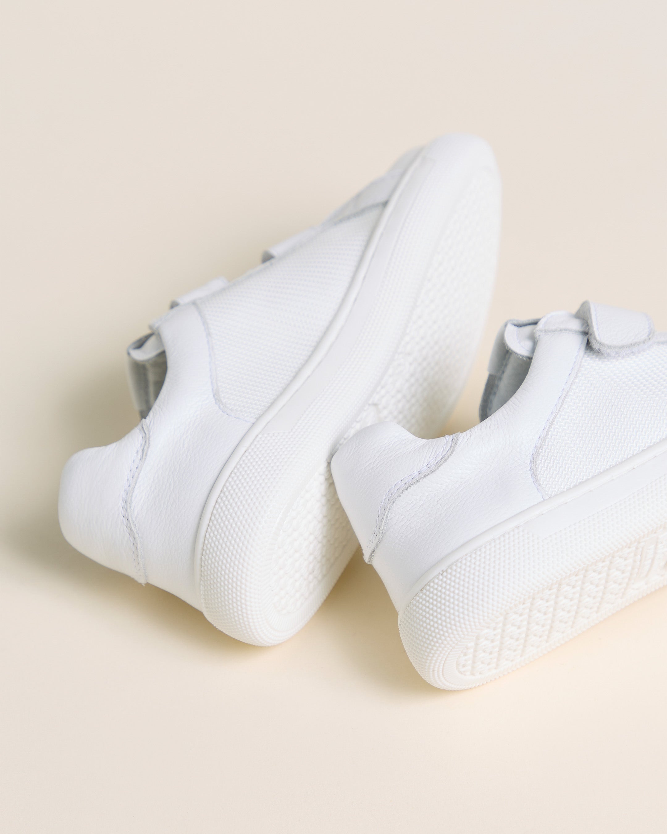 Sneakers Junior da Bambino in Pelle e Tela