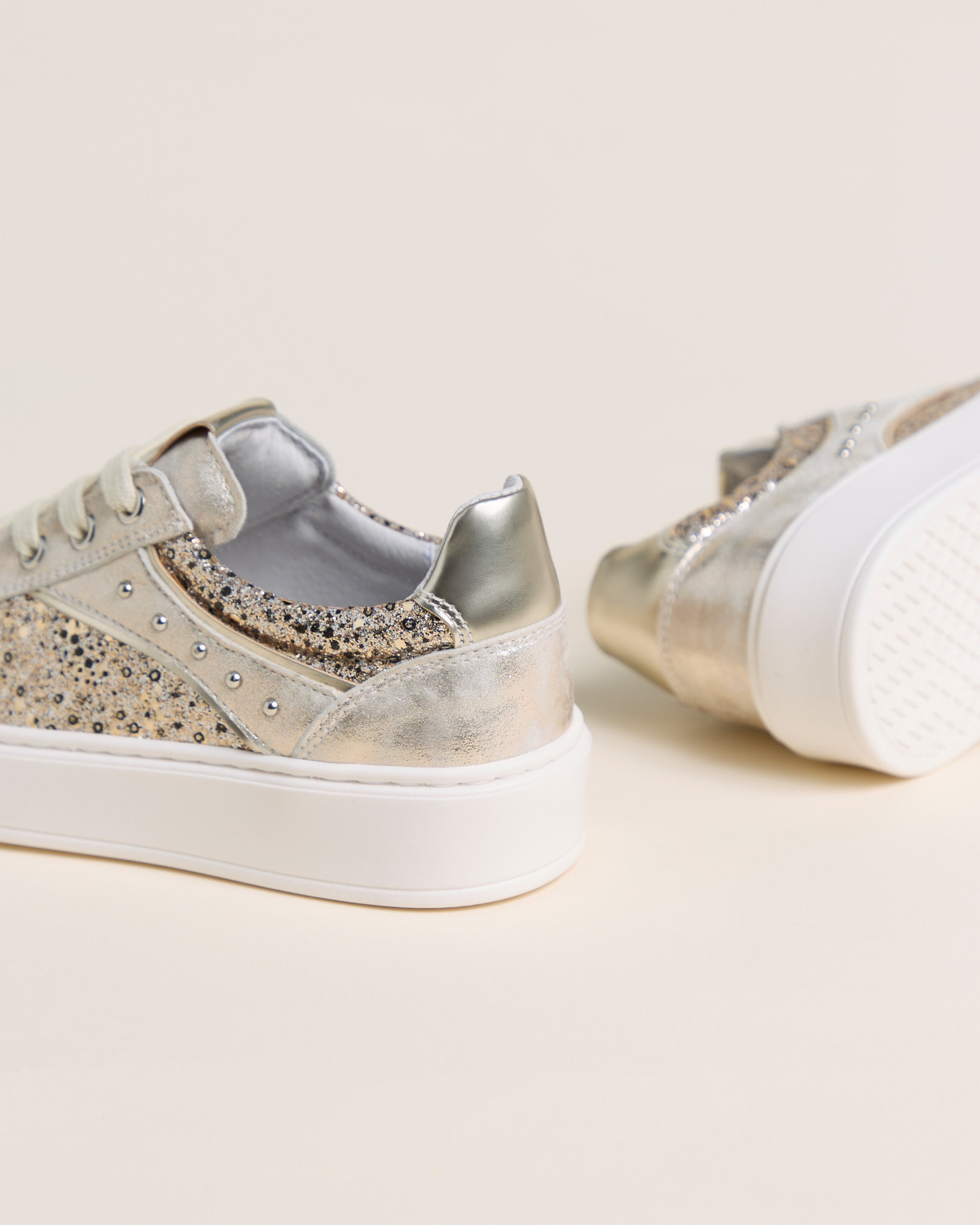 Sneakers Teen da Ragazza in Materiale Tecnico e Tessuto