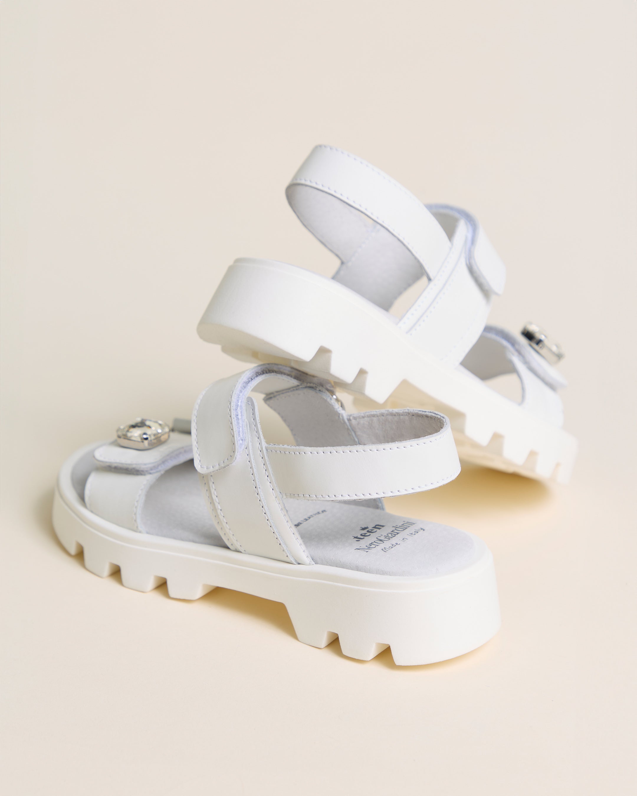Sandali Teen da Ragazza in Pelle