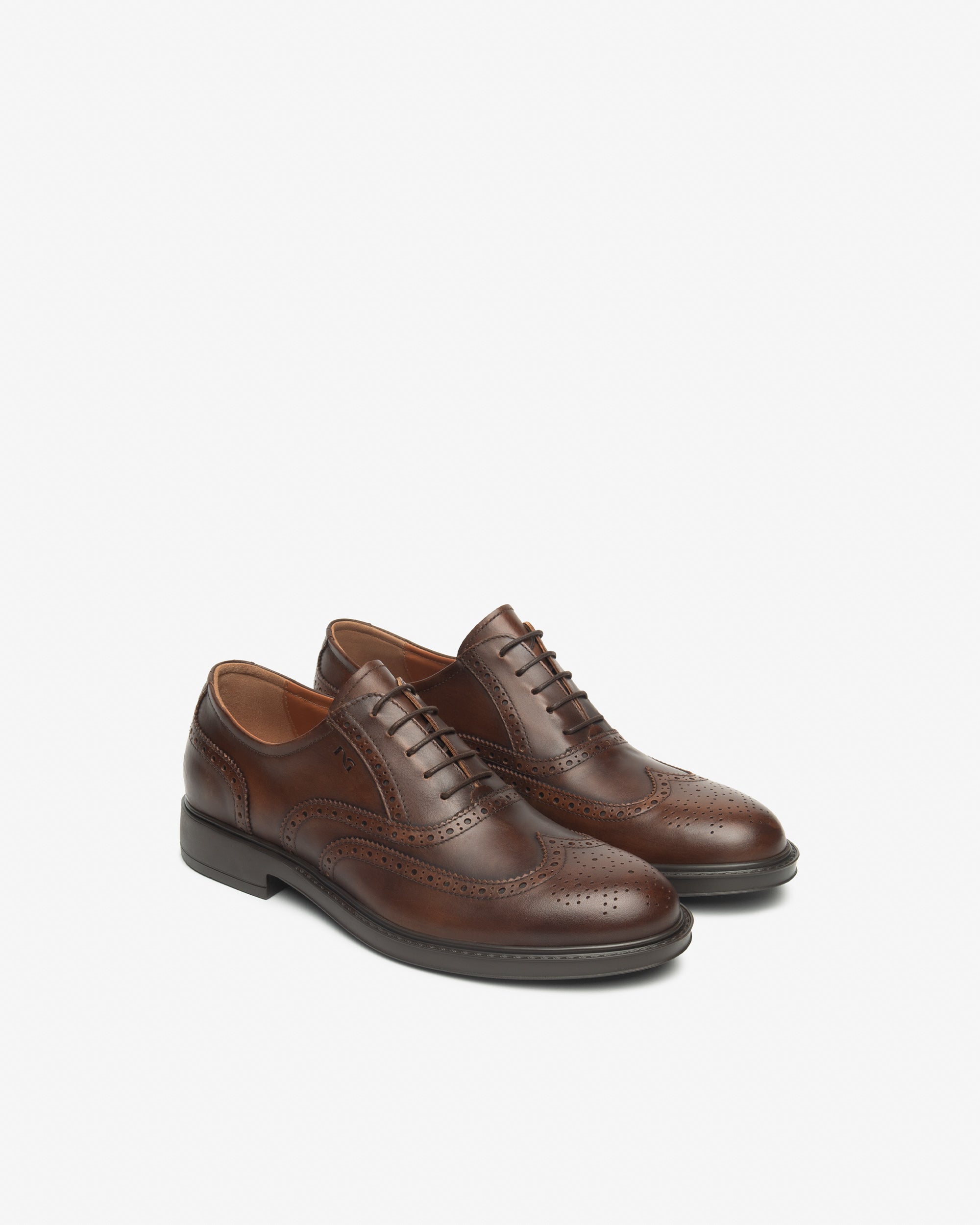 Men's Leather Tie-Up Shoes