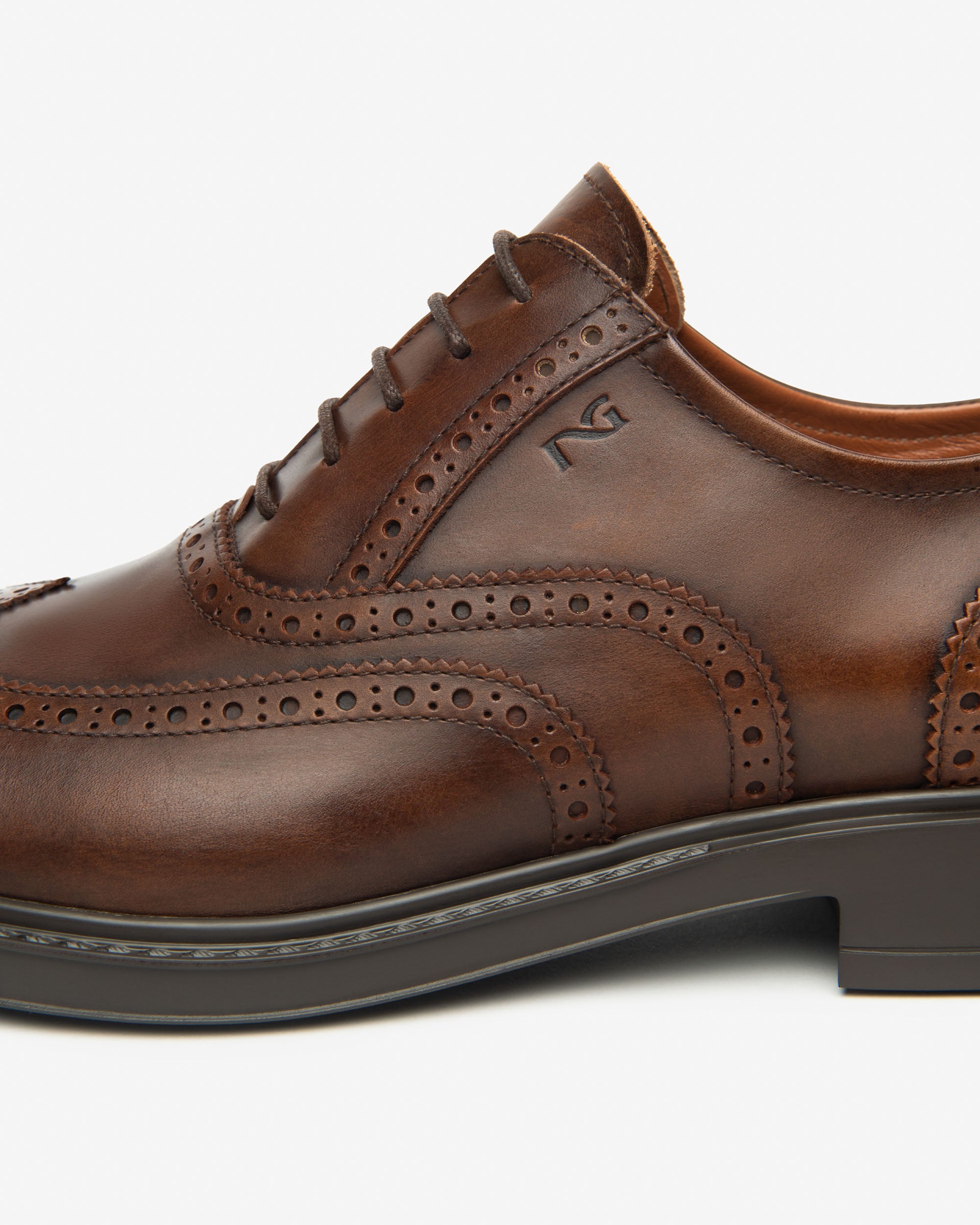 Stringate Uomo in Pelle