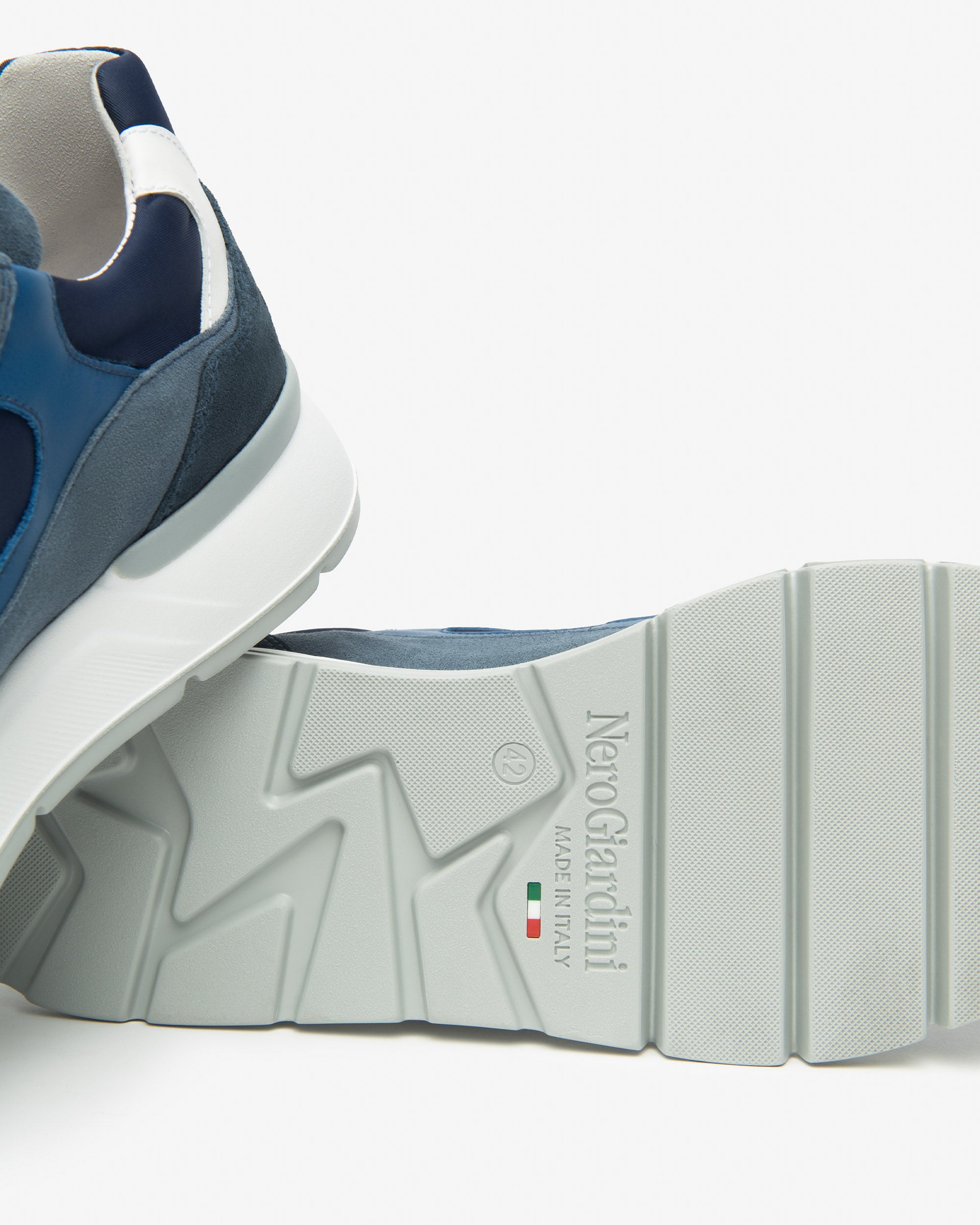 Sneakers Heren in Leder, Suède en Canvas