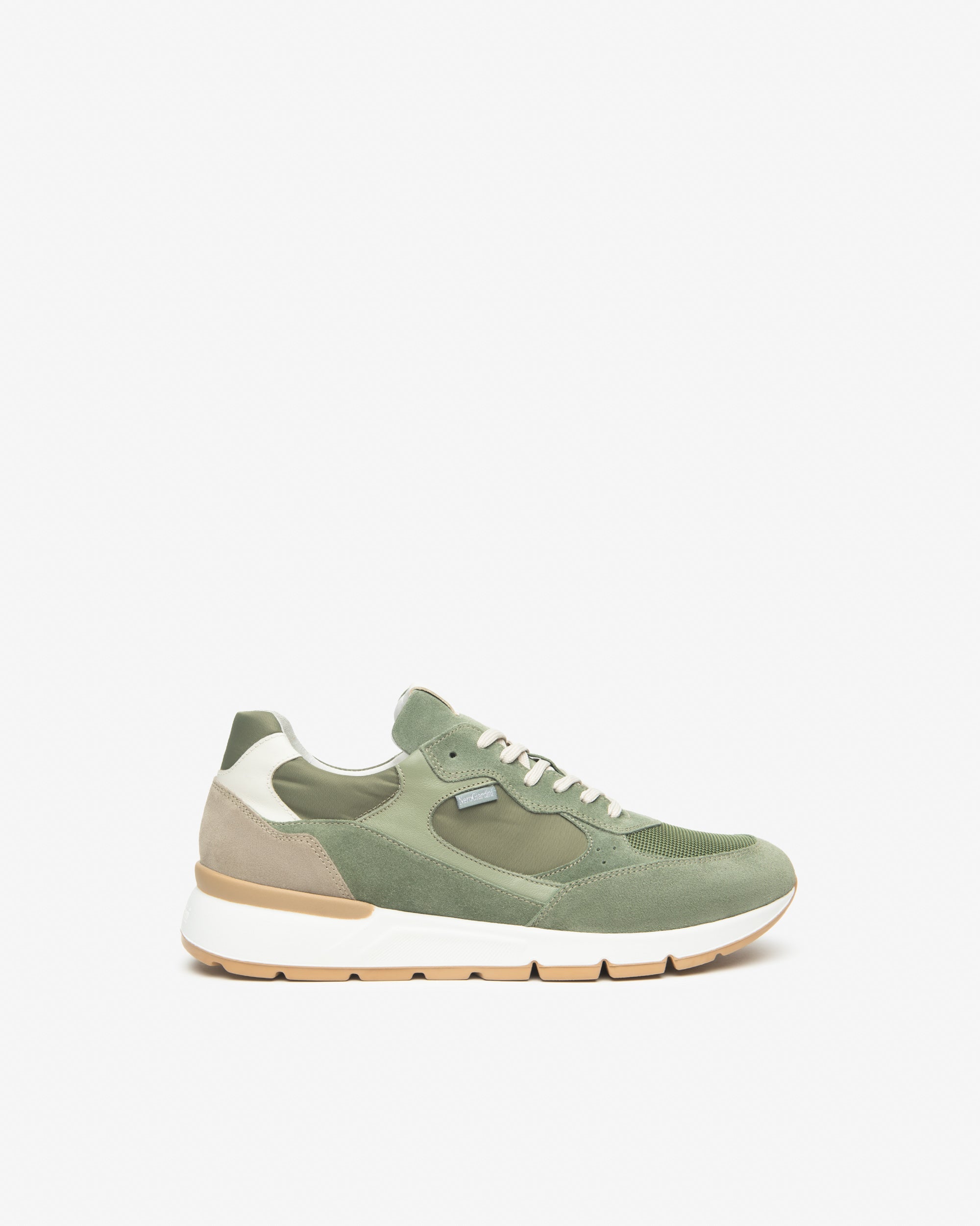 Sneakers Heren in Leder, Suède en Canvas