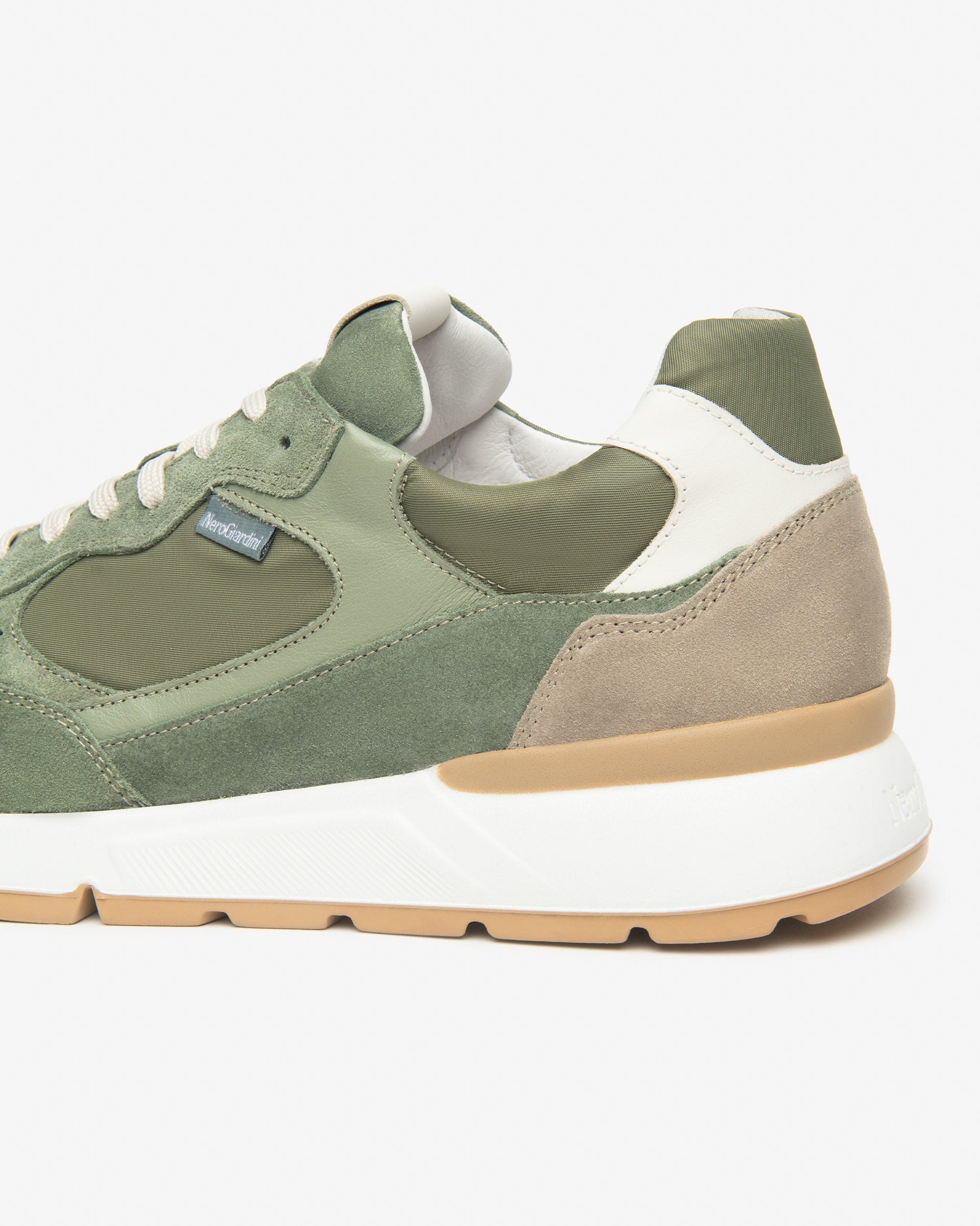 Sneakers Heren in Leder, Suède en Canvas