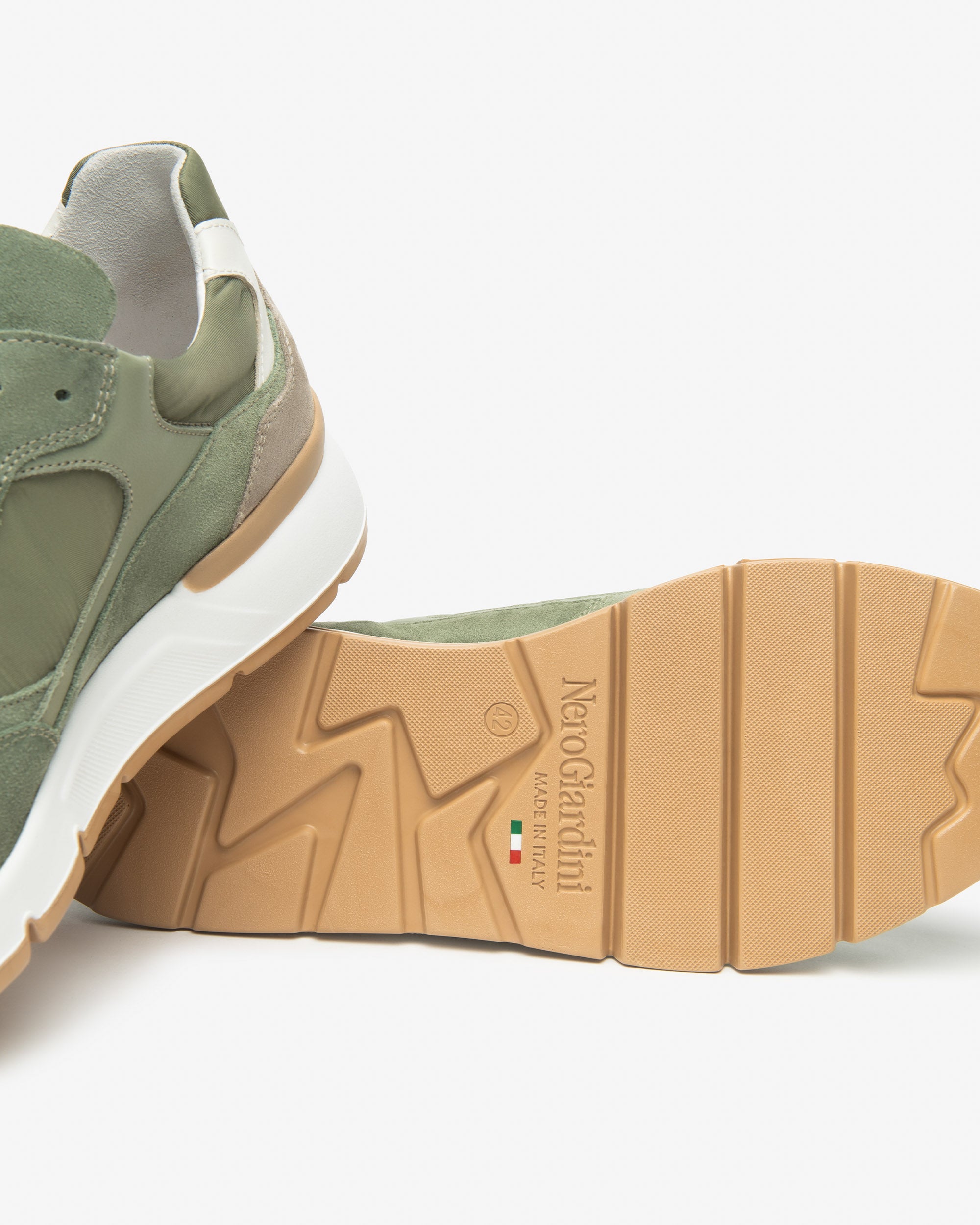 Sneakers Heren in Leder, Suède en Canvas