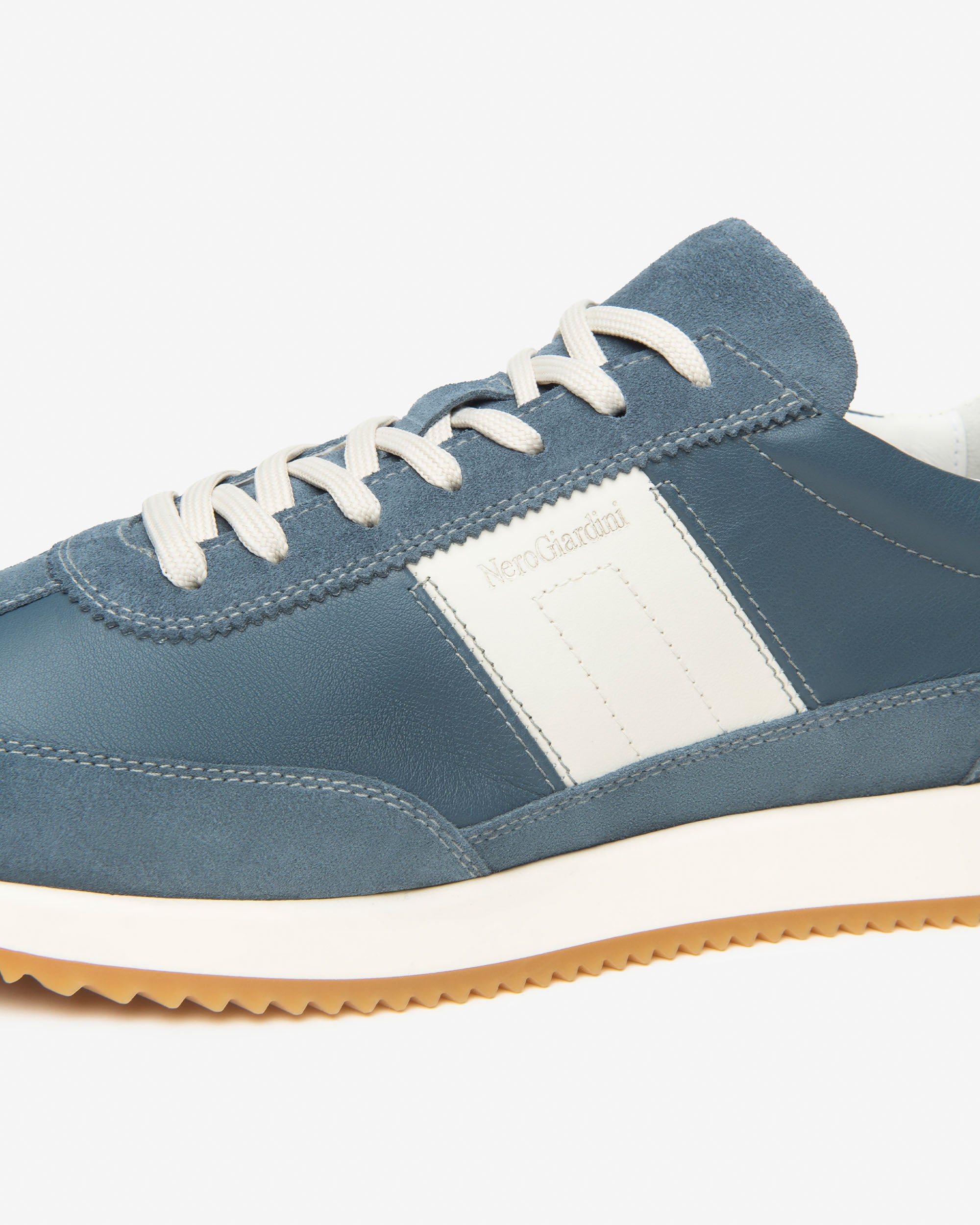 Sneakers Uomo in Pelle e Camoscio