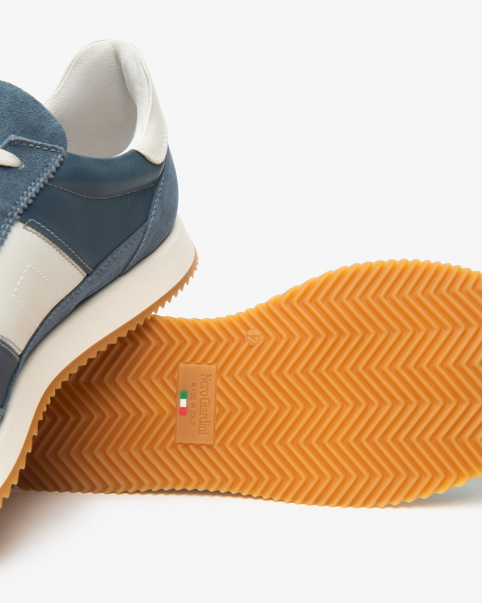 Sneakers Uomo in Pelle e Camoscio