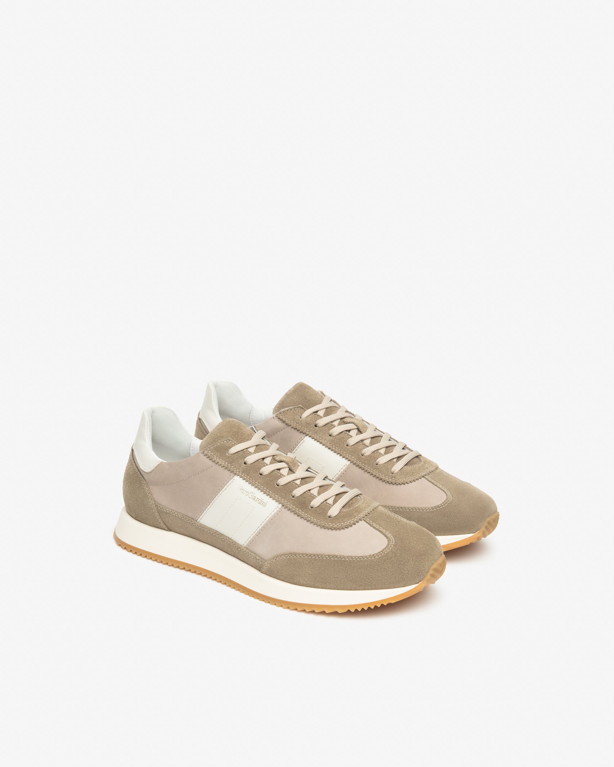 Sneakers Uomo in Pelle e Camoscio