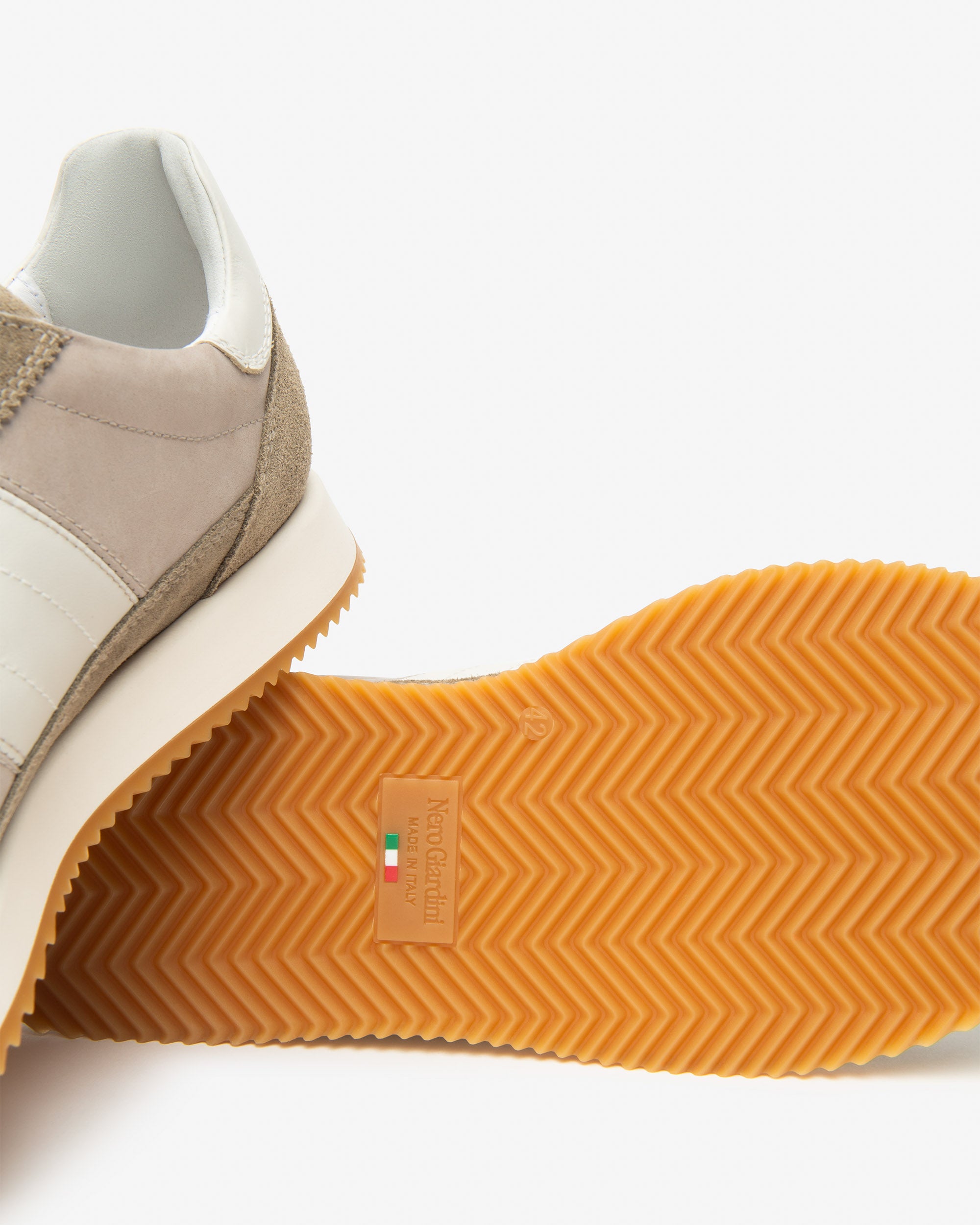 Sneakers Uomo in Pelle e Camoscio