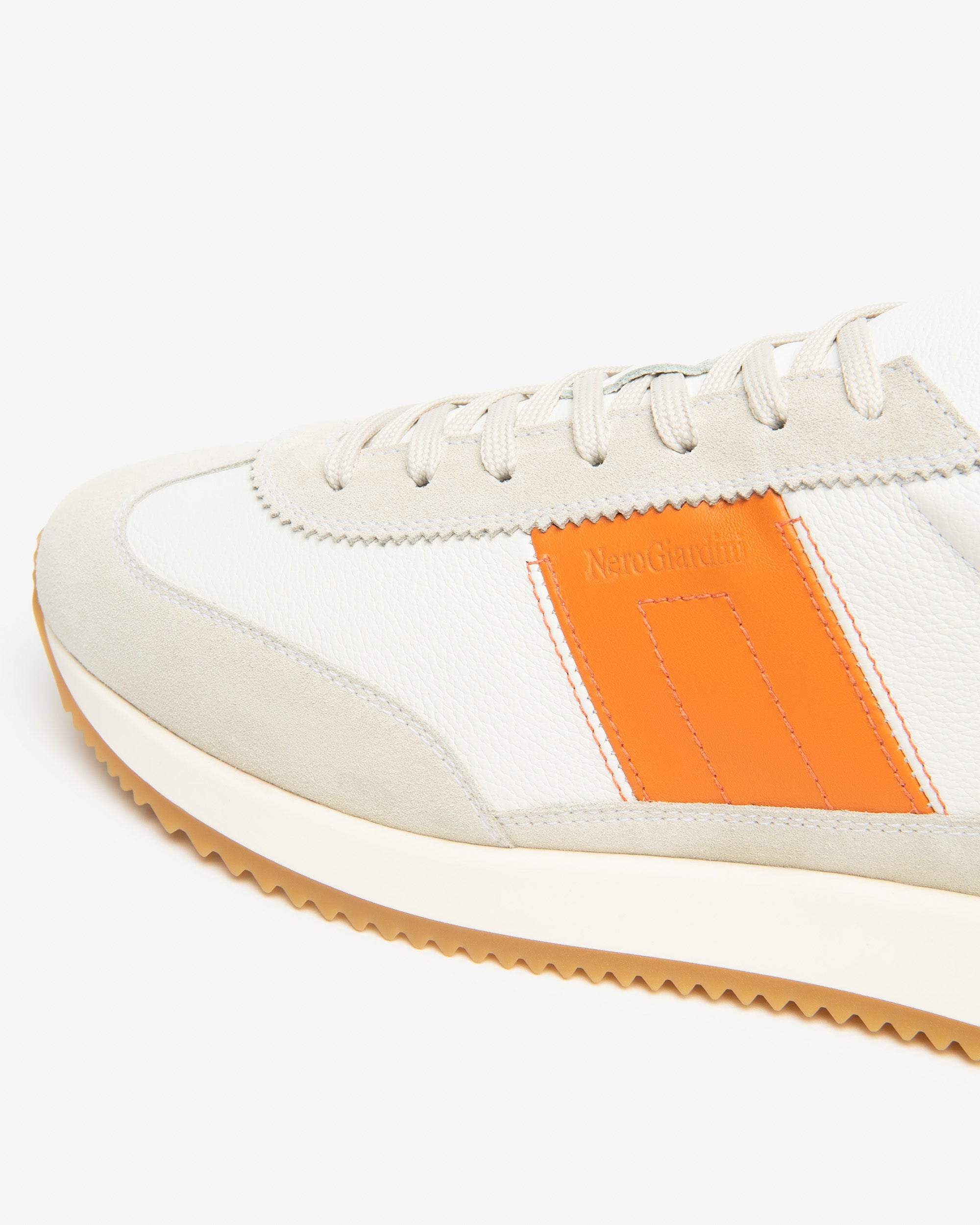 Sneakers Heren in Suède en Leder