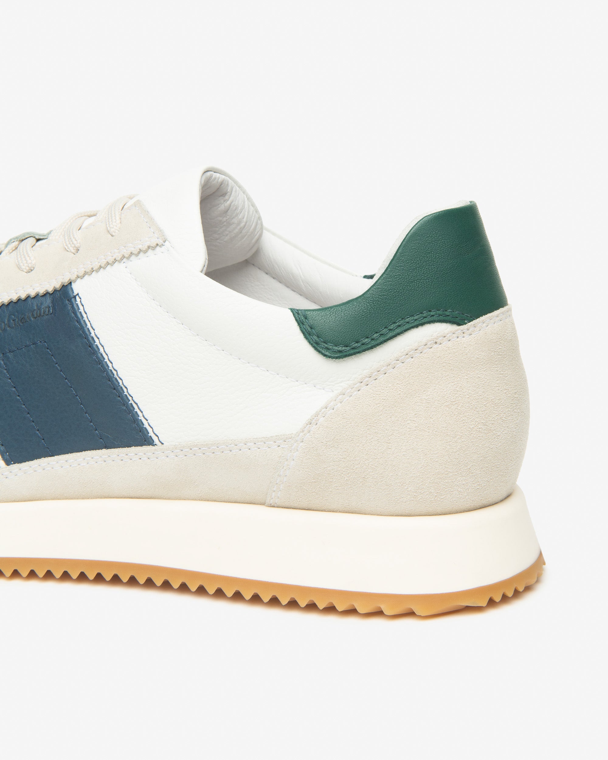 Herrensneakers aus Glatt- und Wildleder