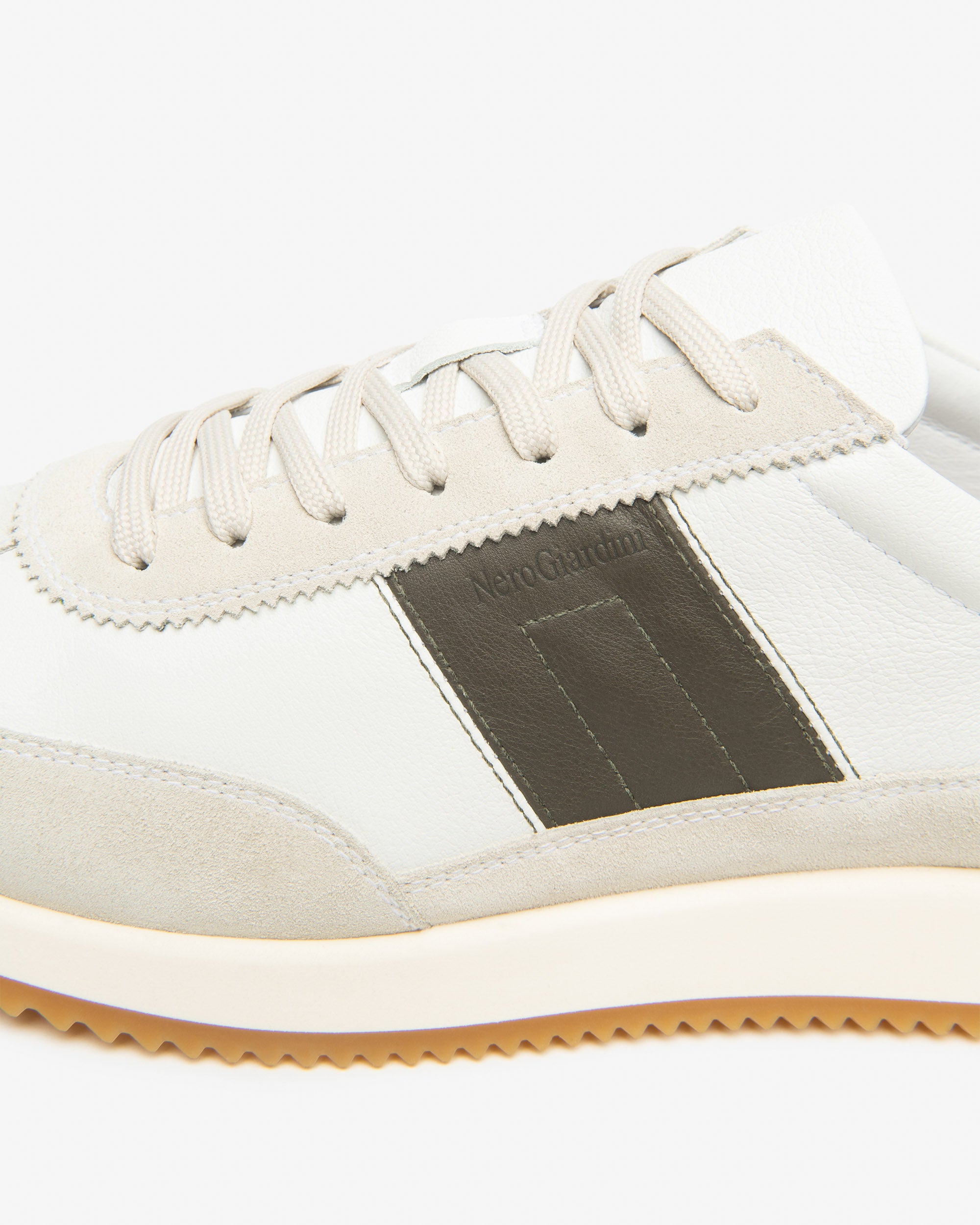 Sneakers Heren in Suède en Leder