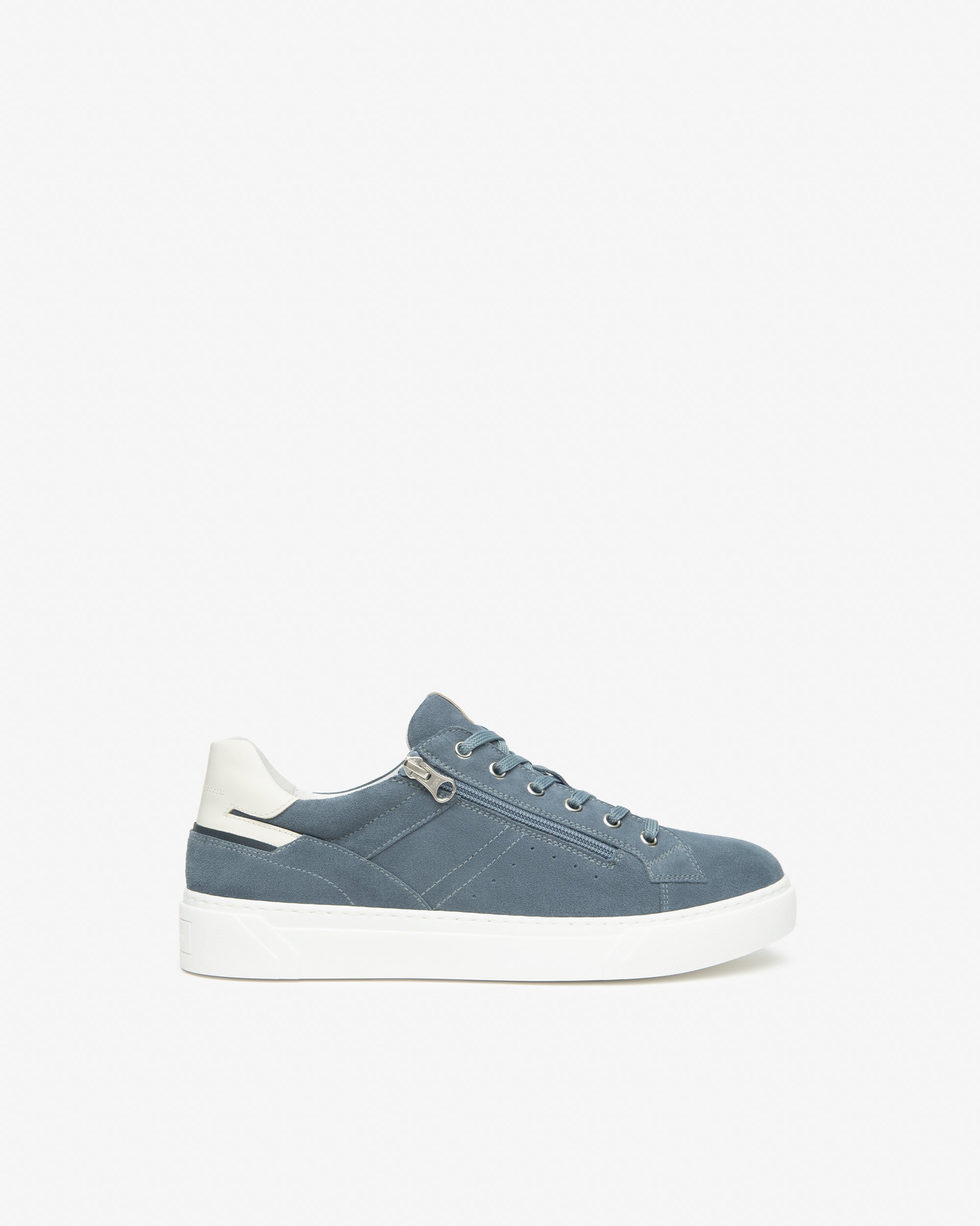 Sneakers Heren in Suède en Leder
