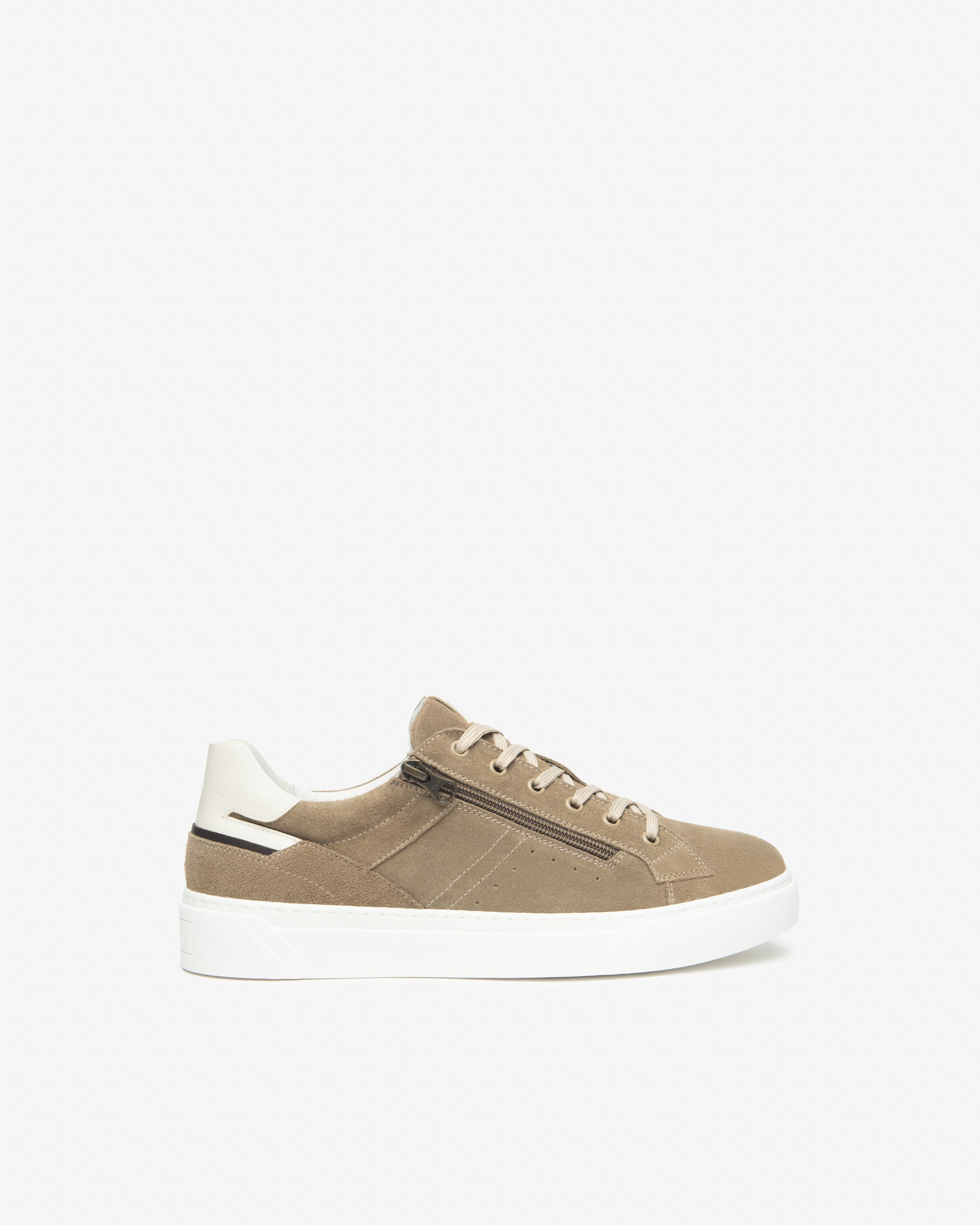 Sneakers Heren in Suède en Leder