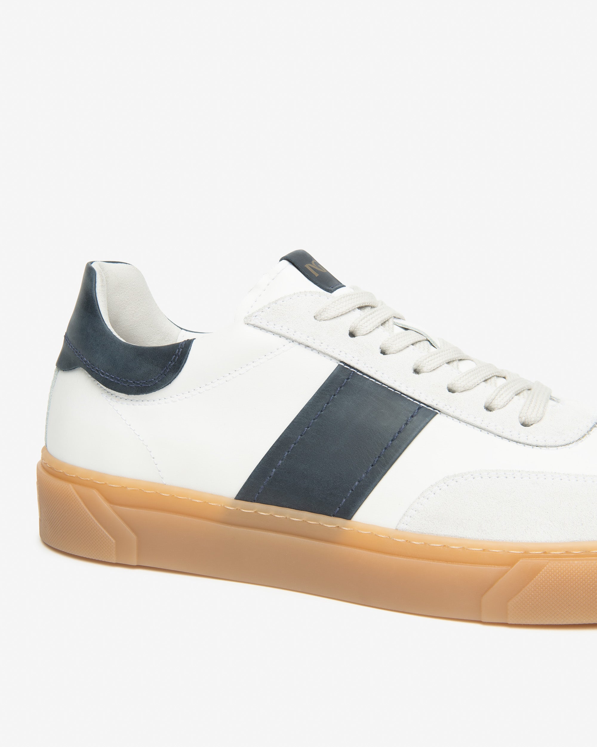 Sneakers Heren in Suède en Leder