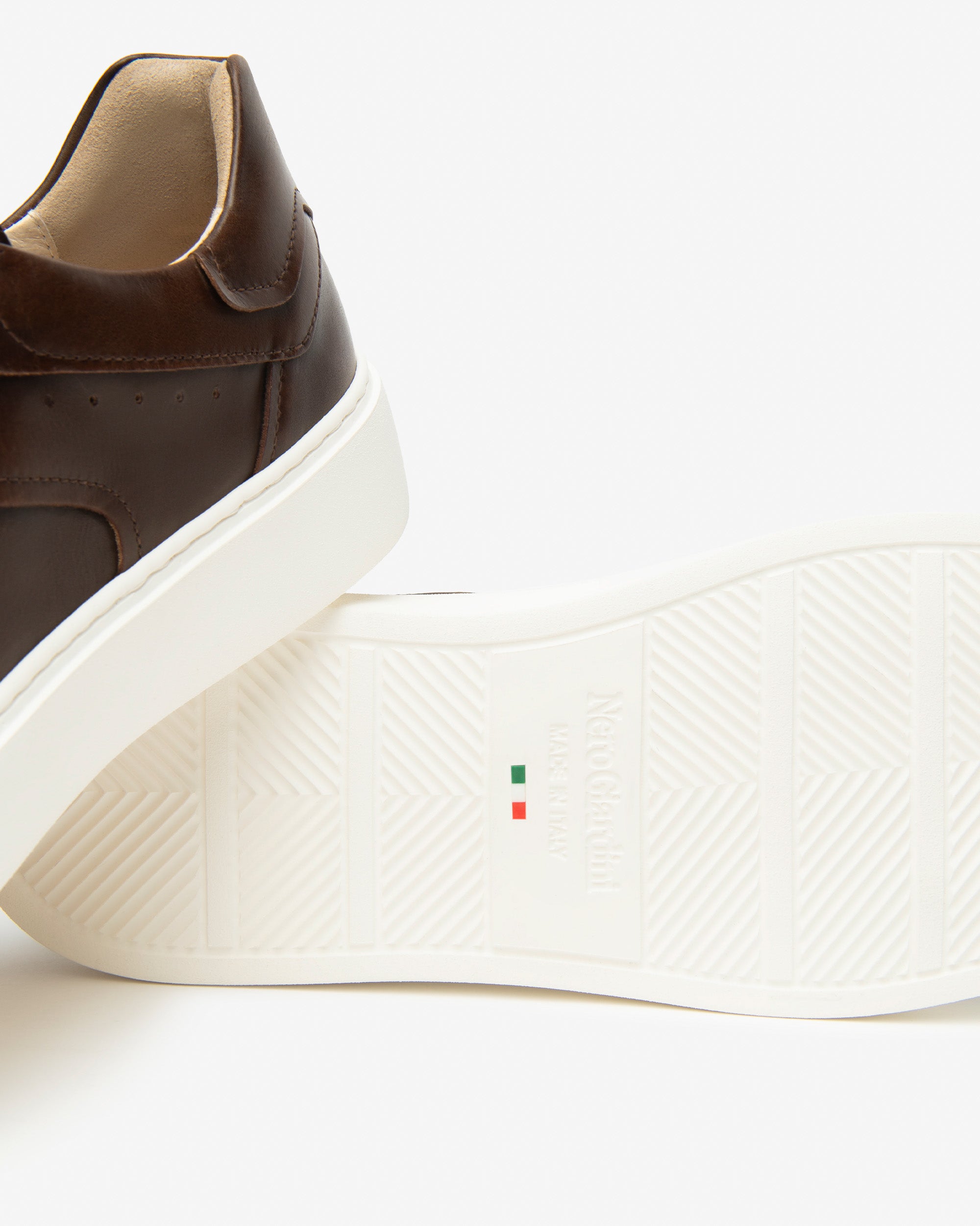 Sneakers Heren in Leder
