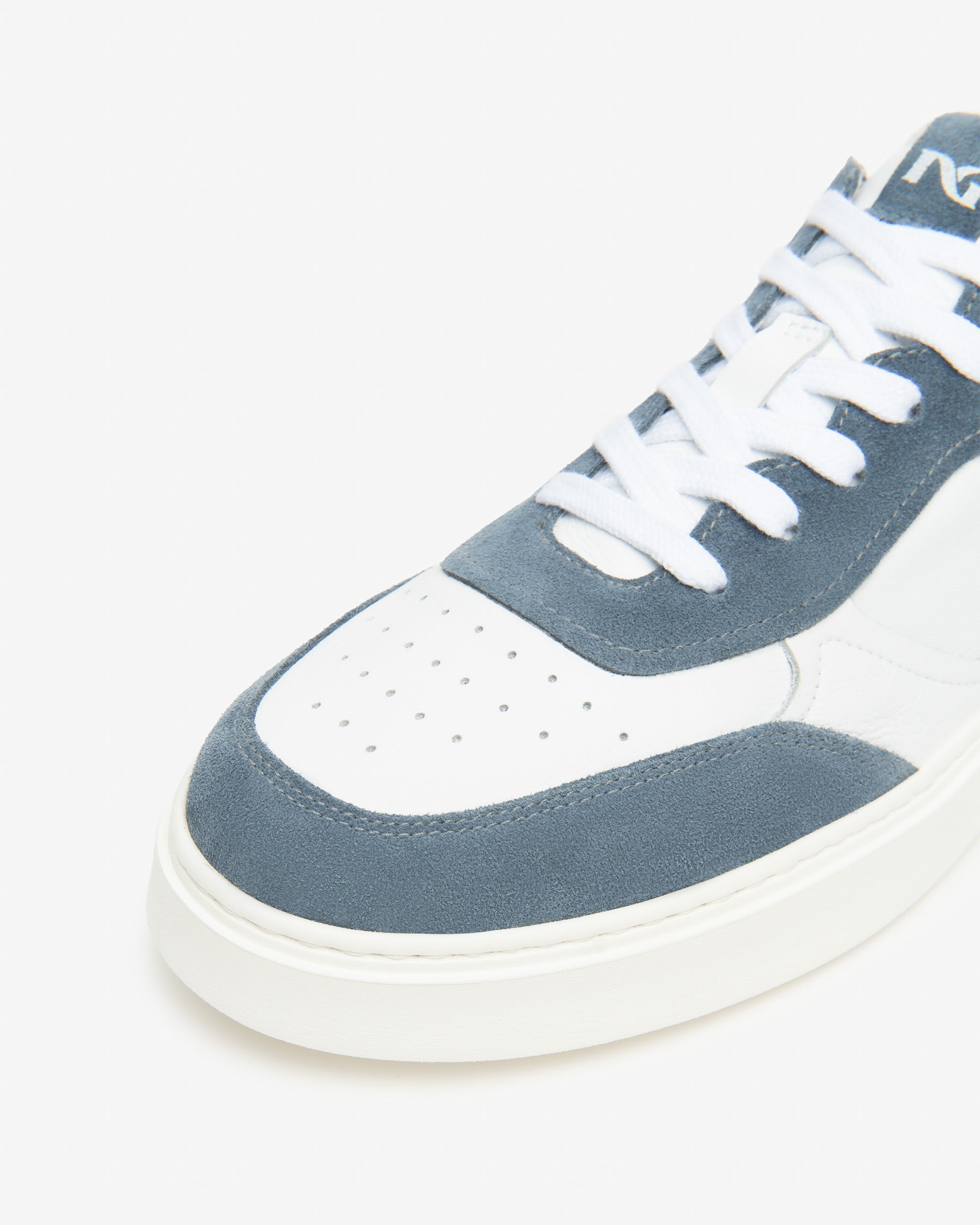 Sneakers Homme en Cuir Velours et Cuir