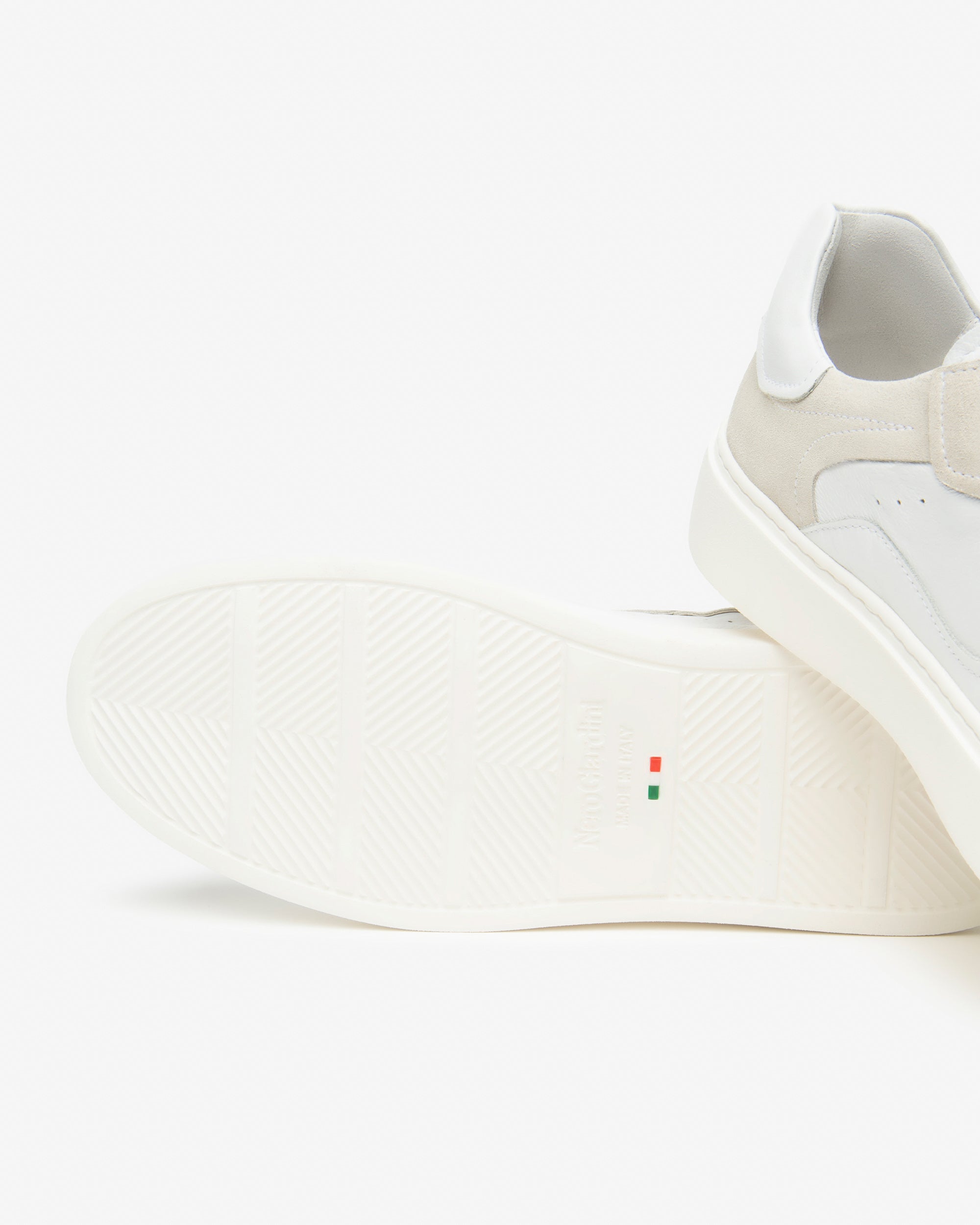 Sneakers Heren in Suède en Leder