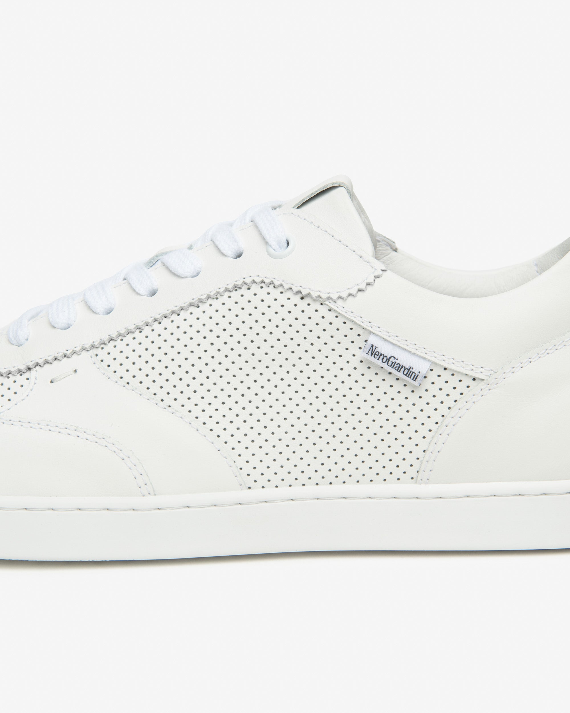 Sneakers Heren in Leder en Canvas