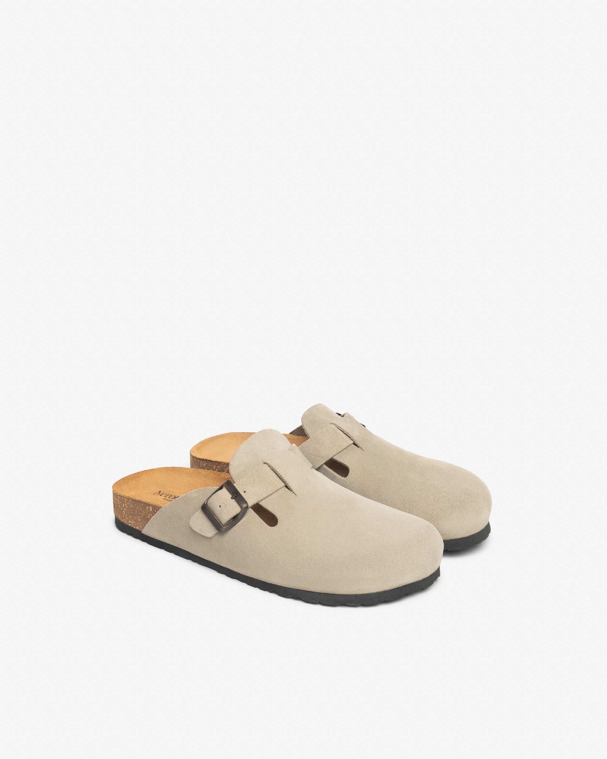 Slippers Heren in Suède