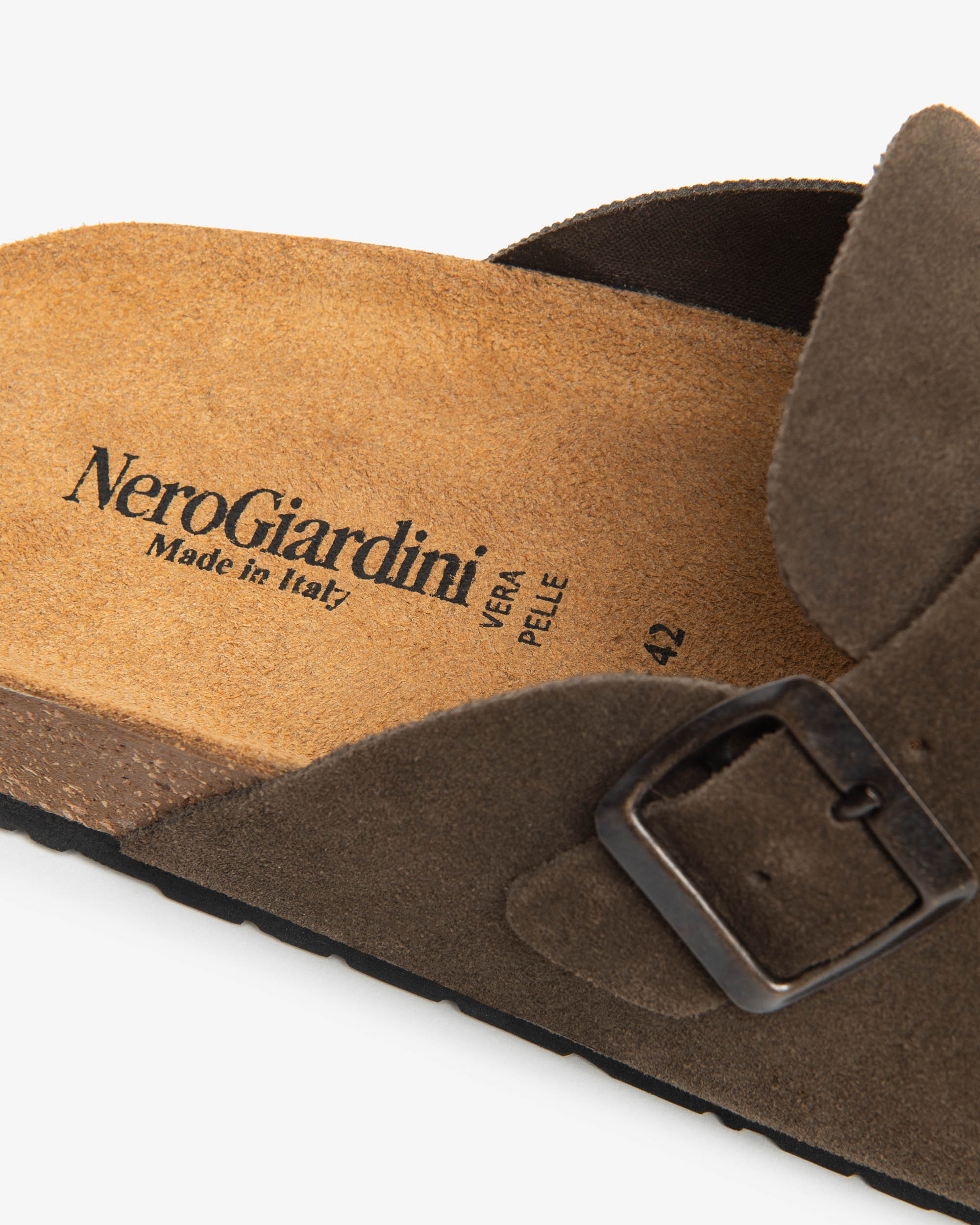 Slippers Heren in Suède