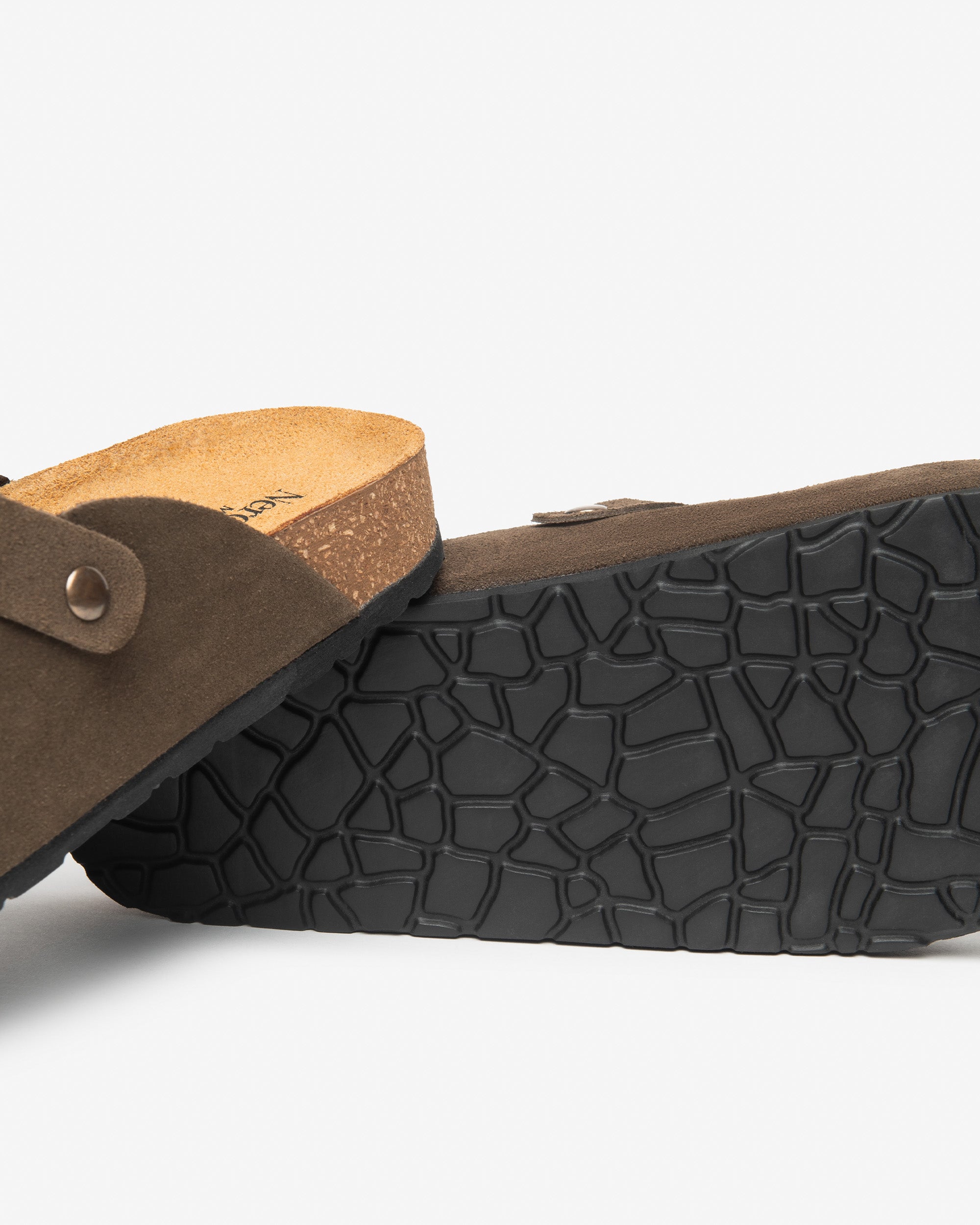 Slippers Heren in Suède