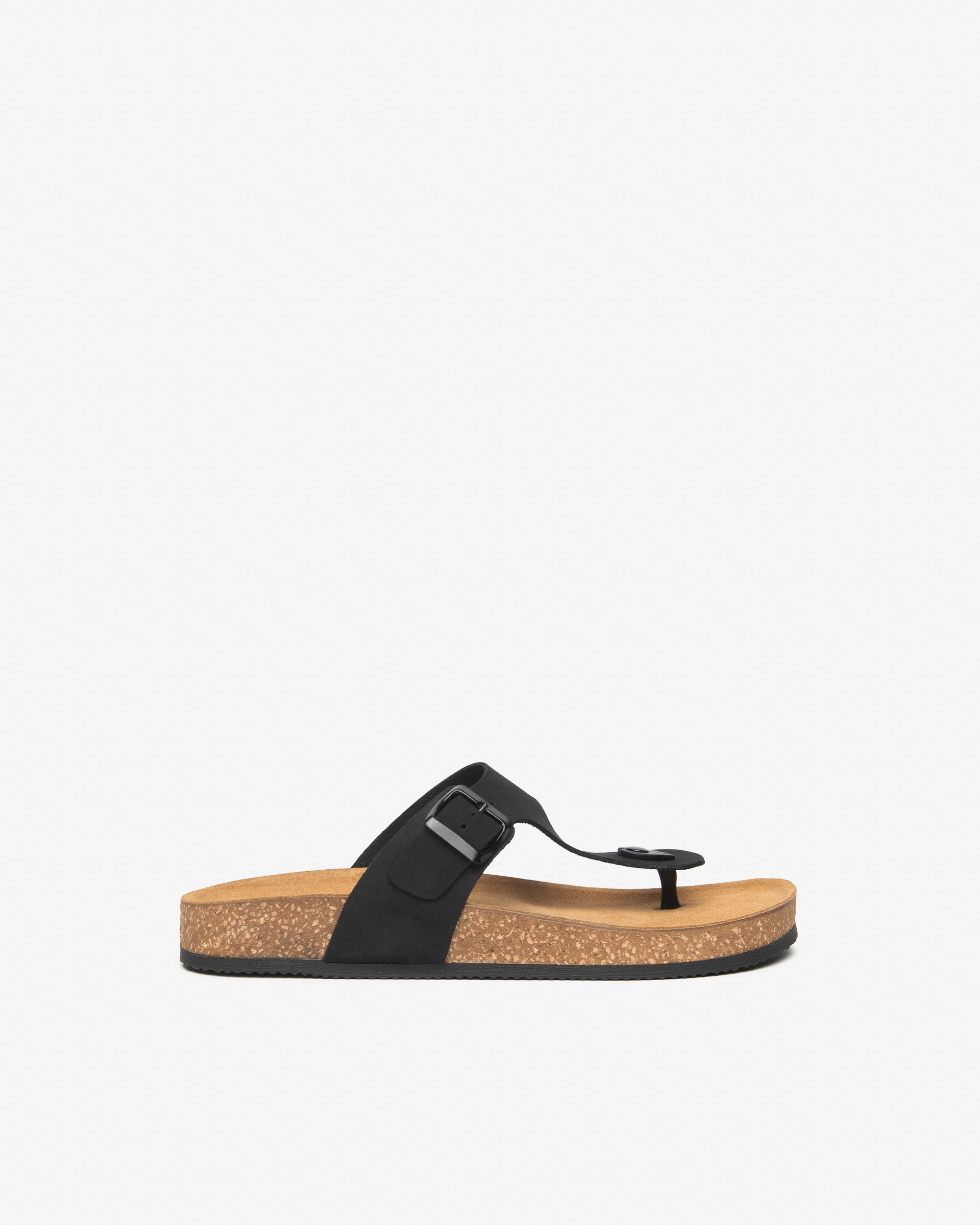 Teenslippers Heren in Leder