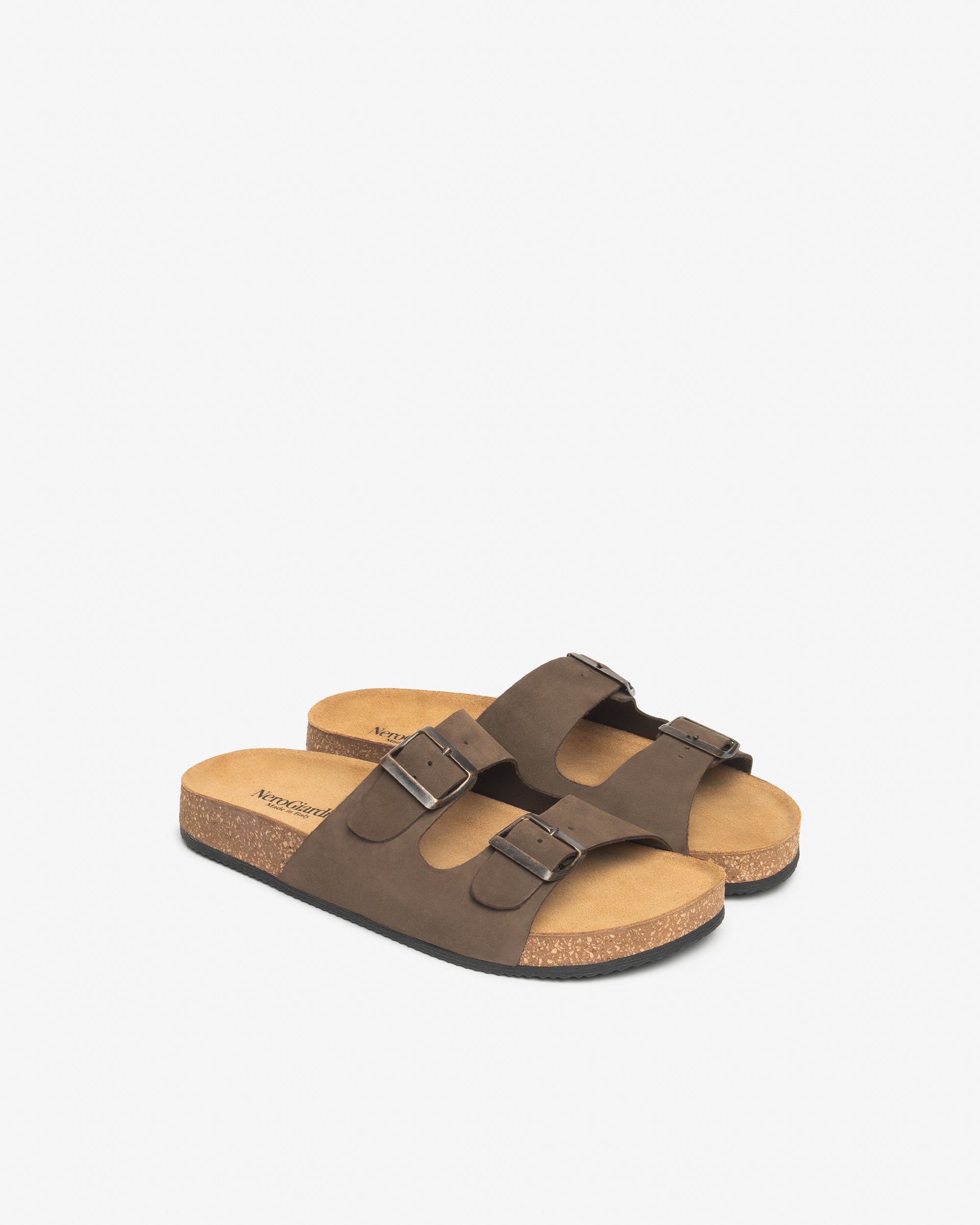 Slippers Heren in Leder