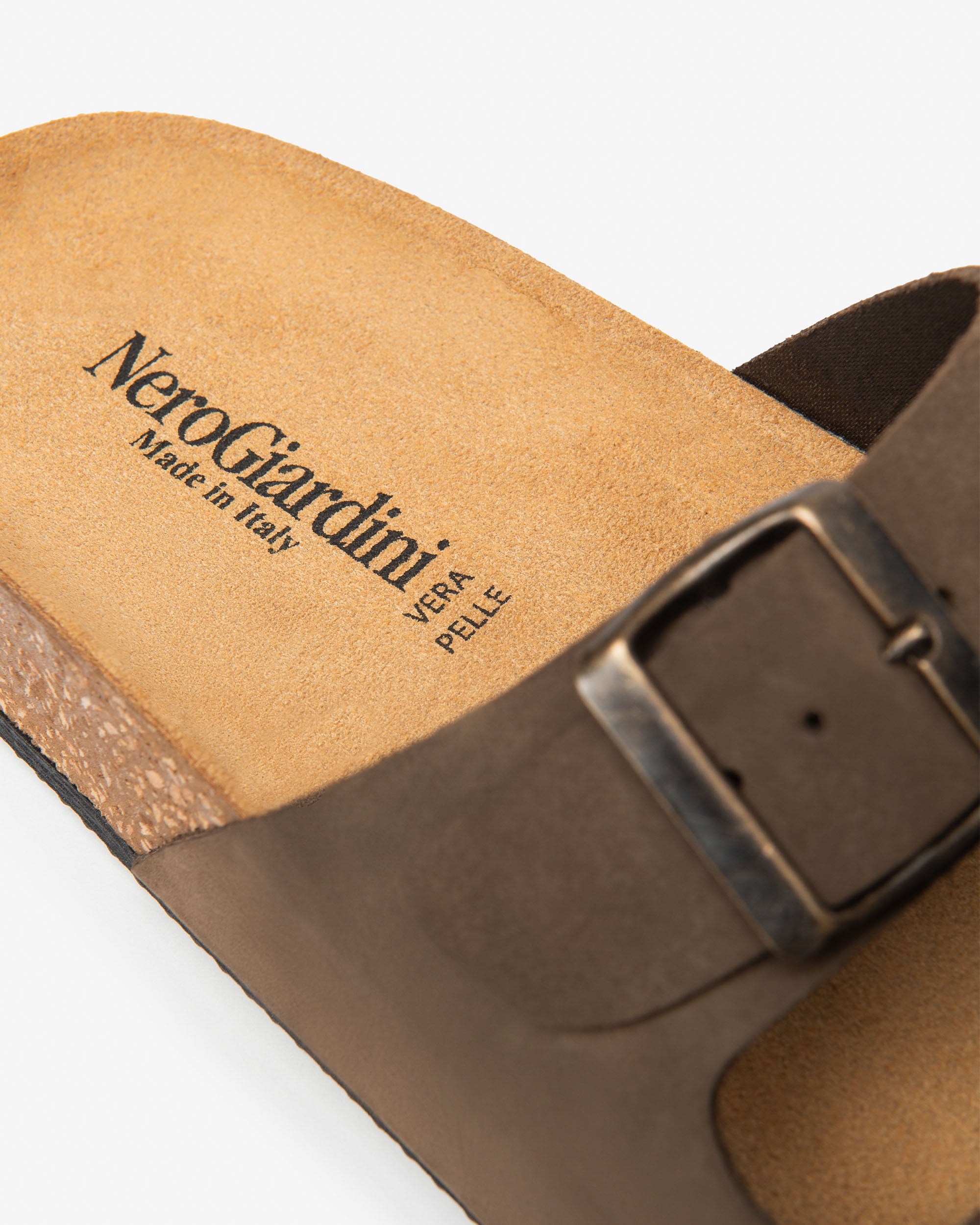Slippers Heren in Leder