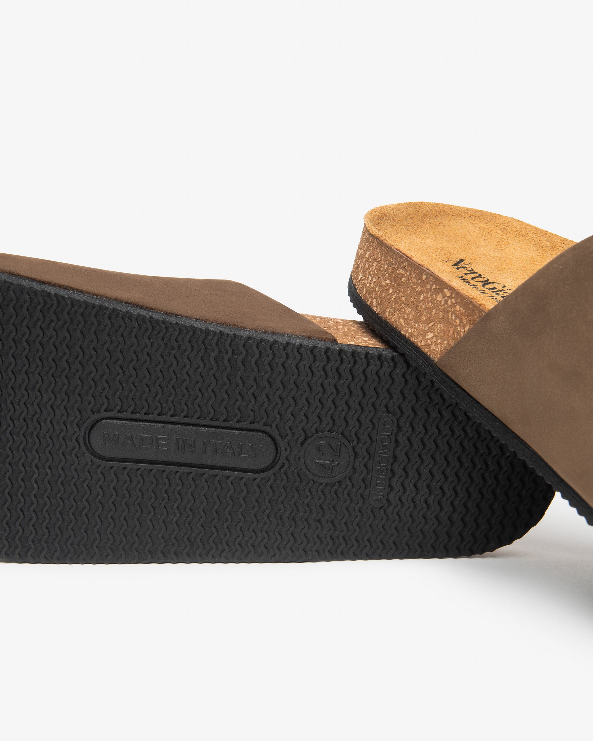 Slippers Heren in Leder