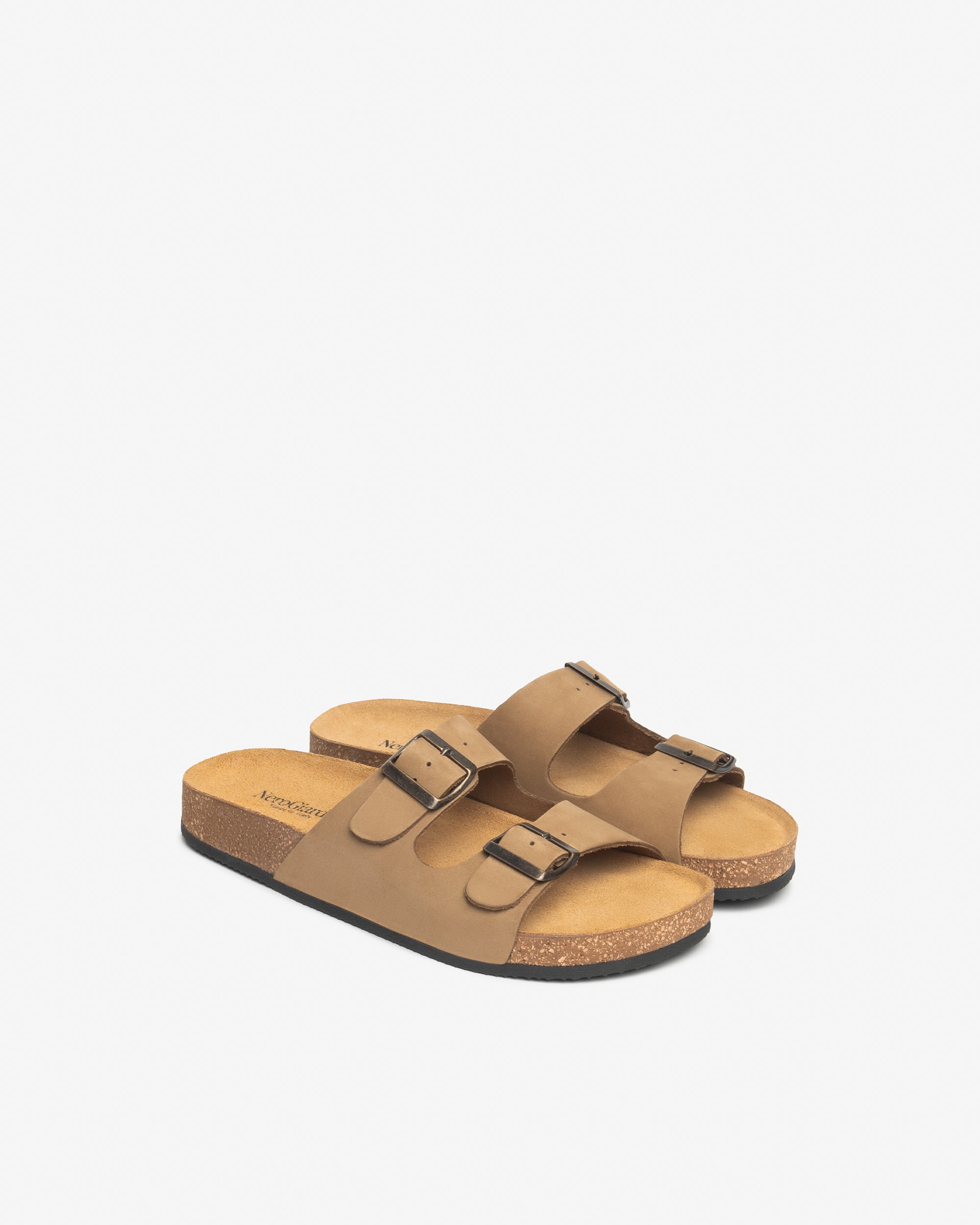 Slippers Heren in Leder