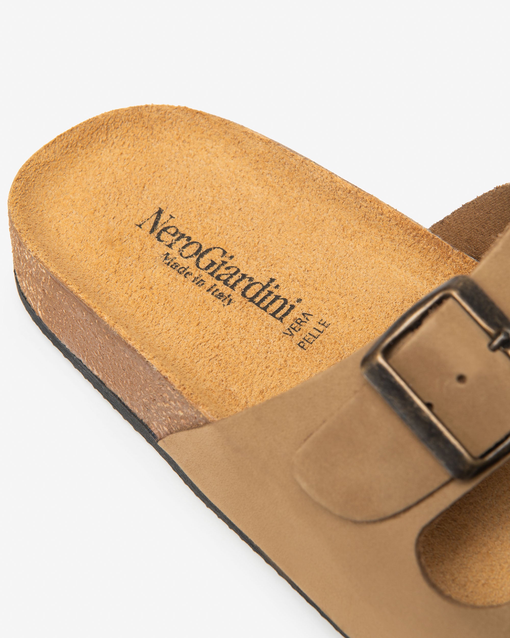 Slippers Heren in Leder