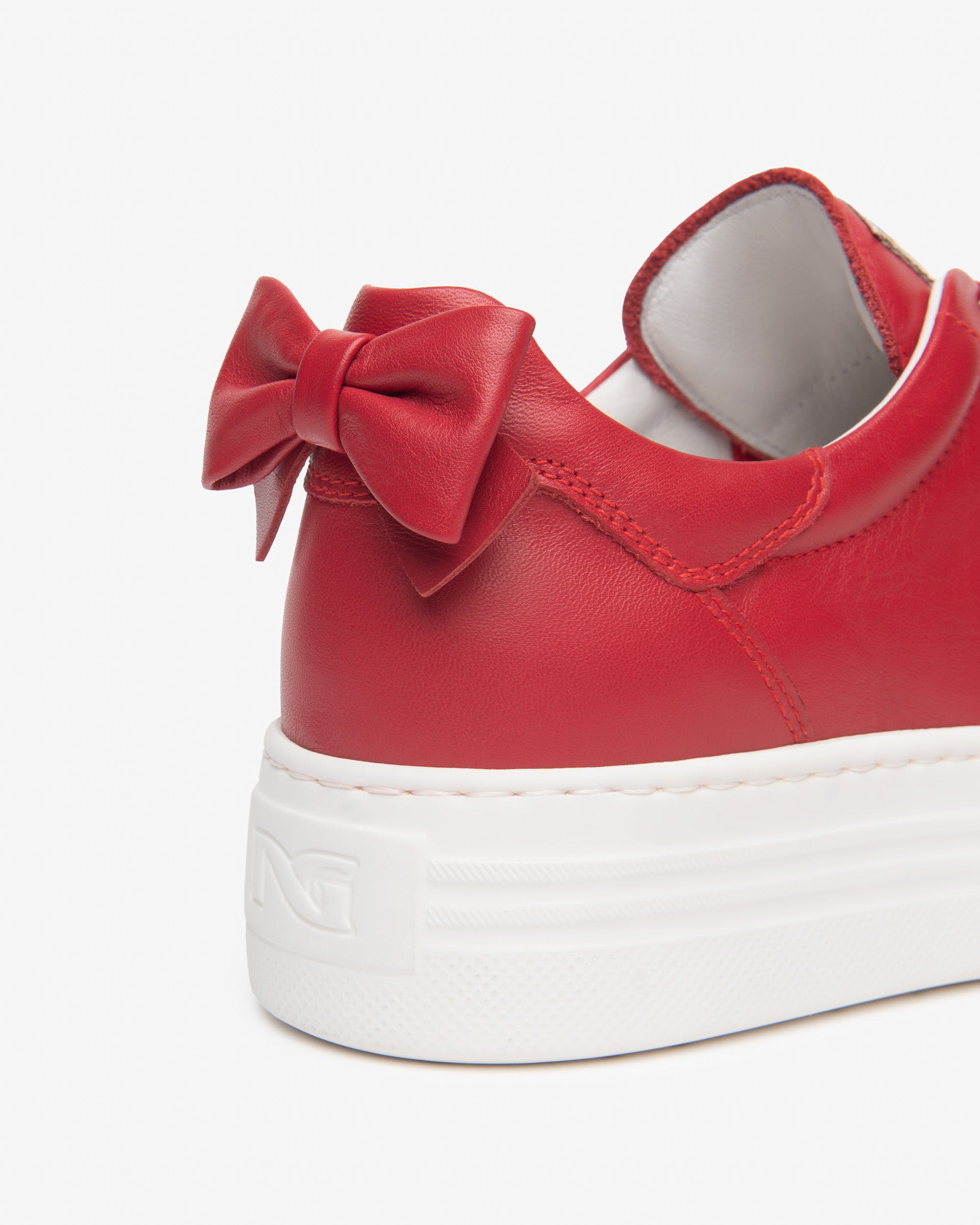 Damensneakers aus Leder