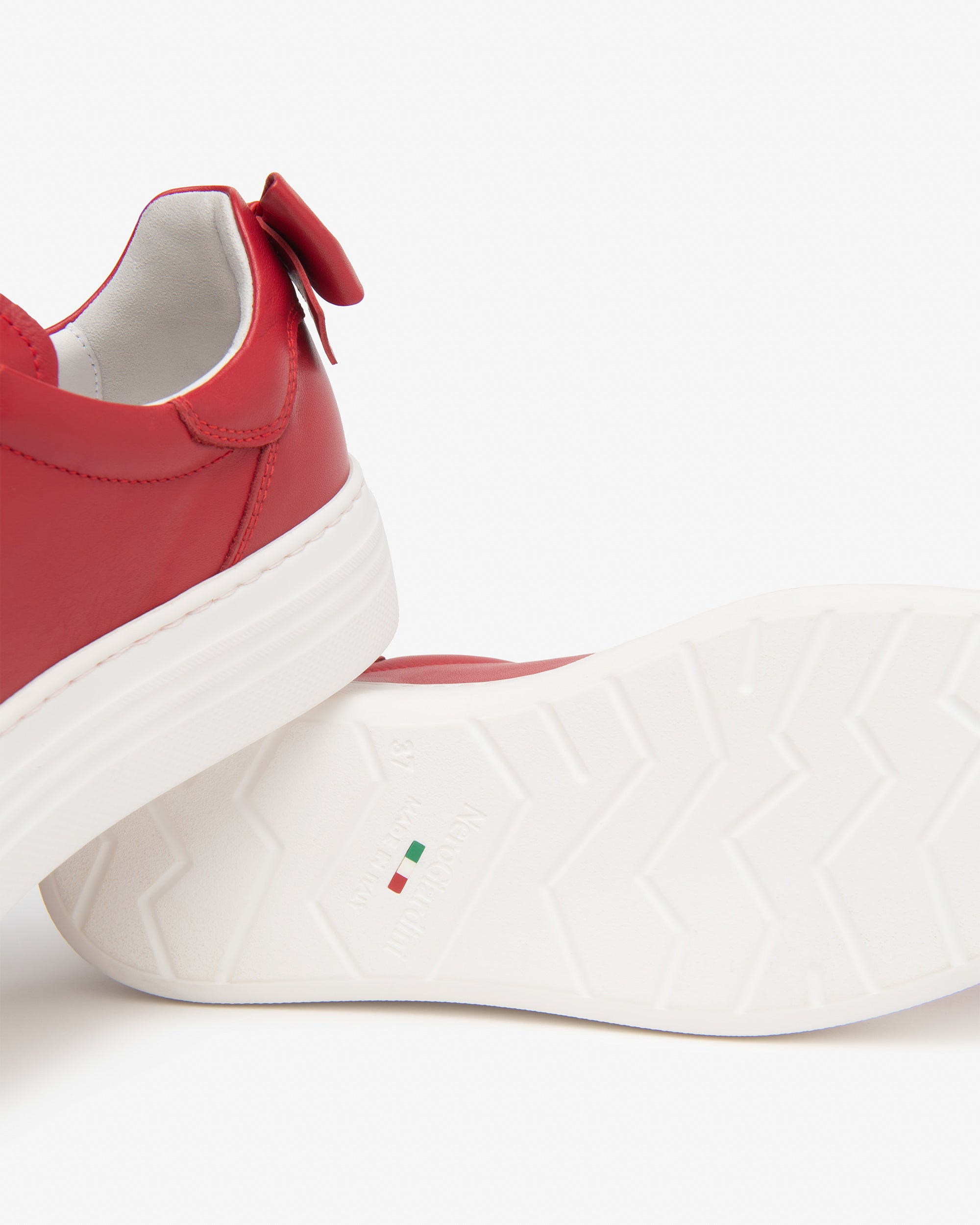 Damensneakers aus Leder