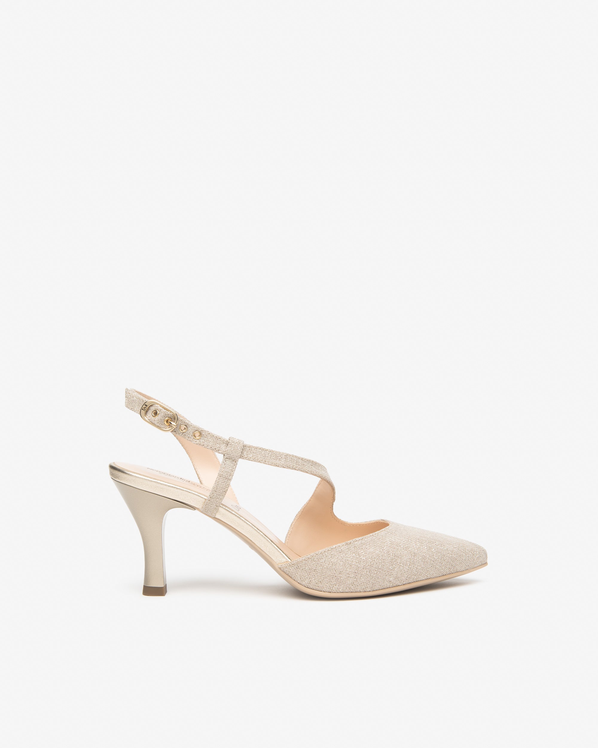 Slingbacks aus Gewebe für Damen