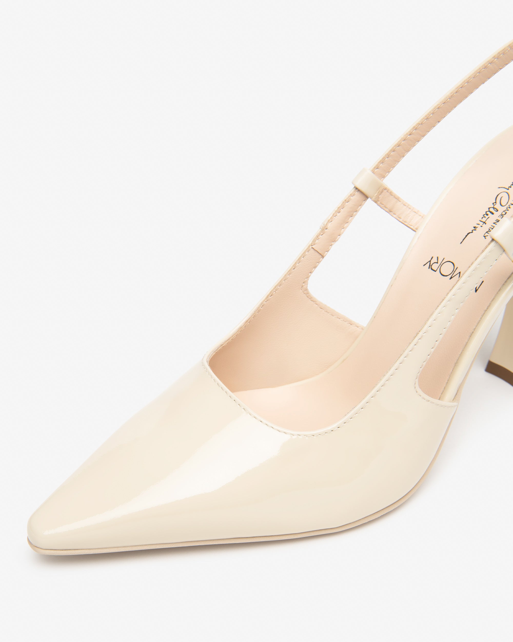 Slingbacks aus Leder für Damen