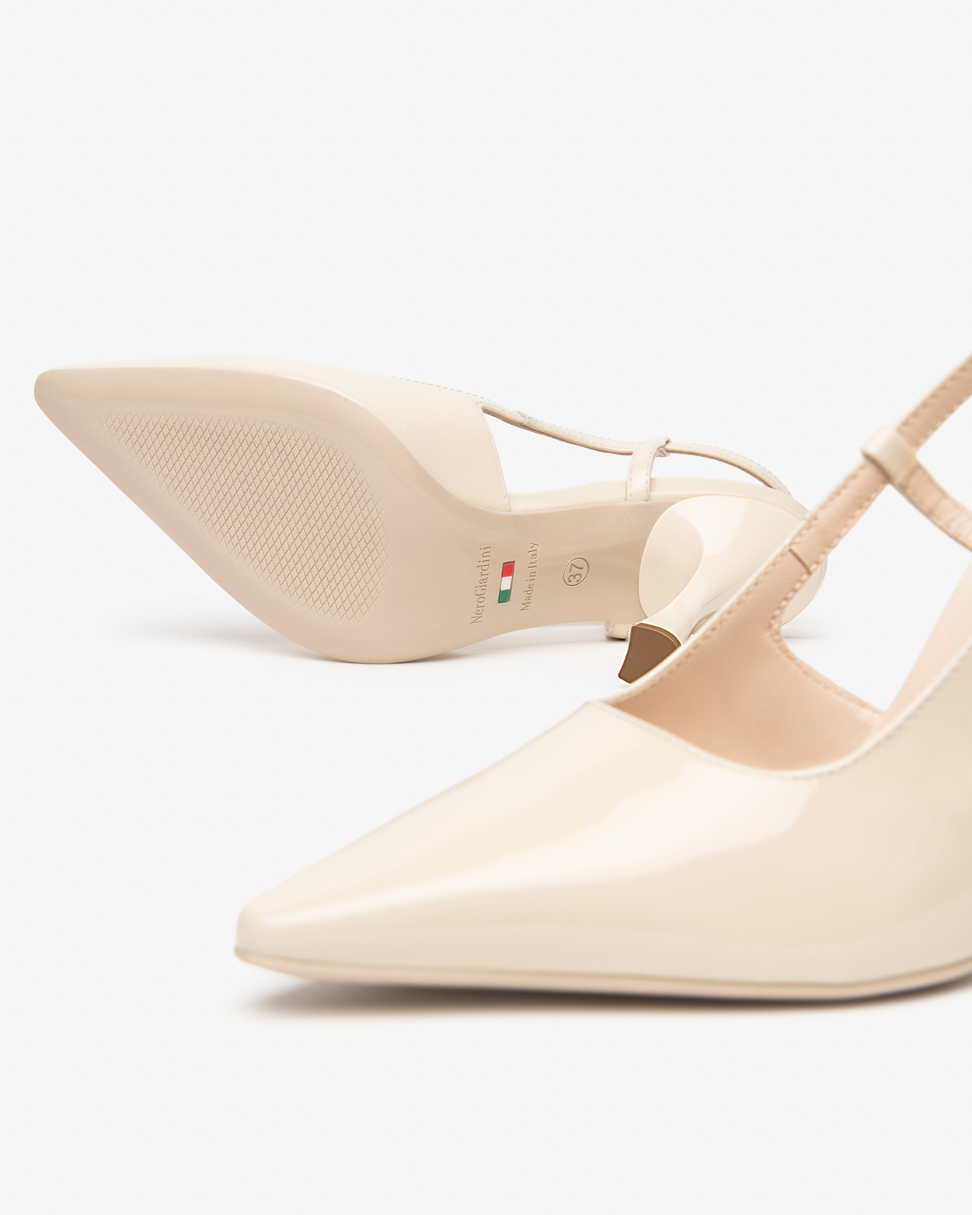 Slingbacks aus Leder für Damen