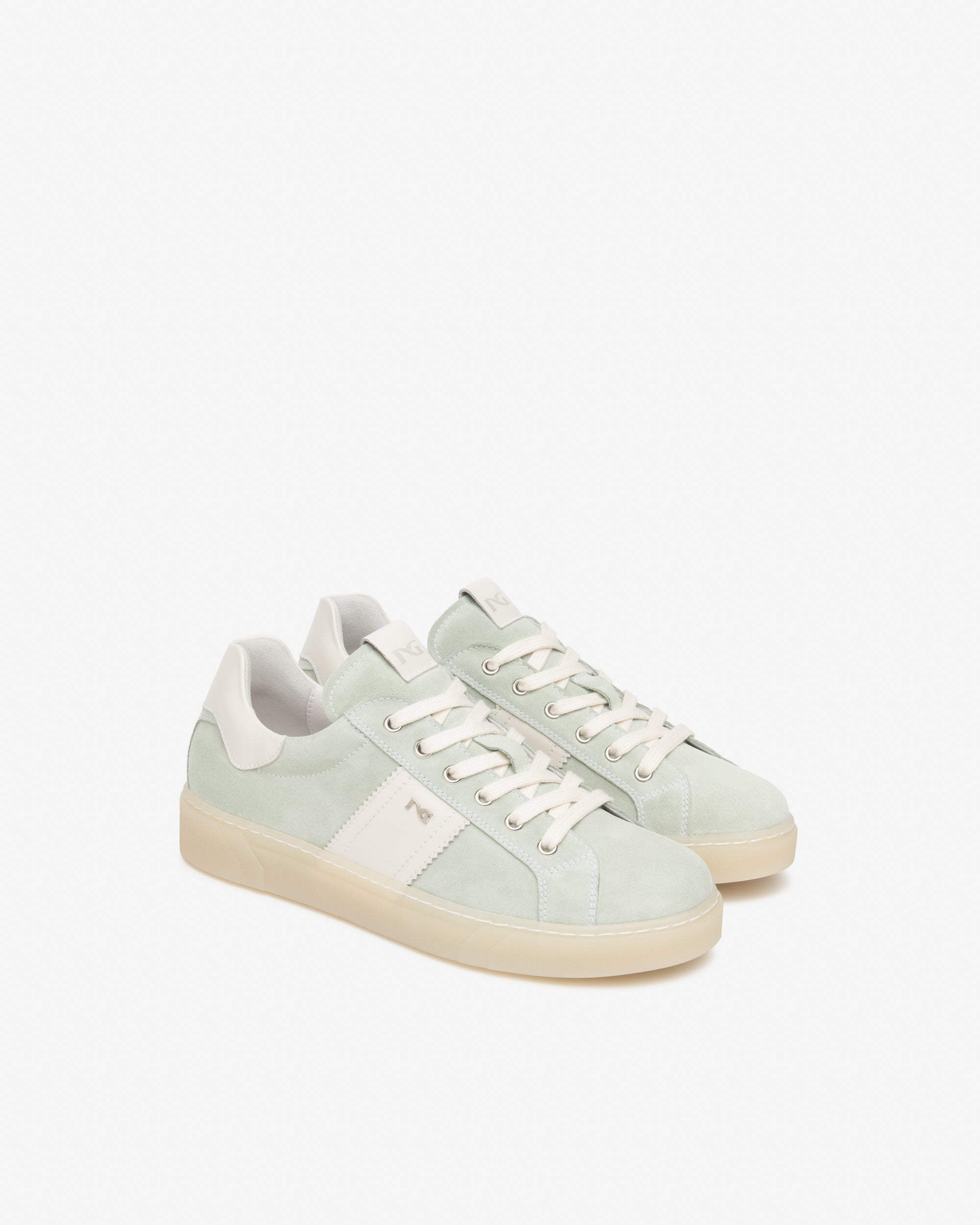 Sneakers Donna in Suede e Pelle