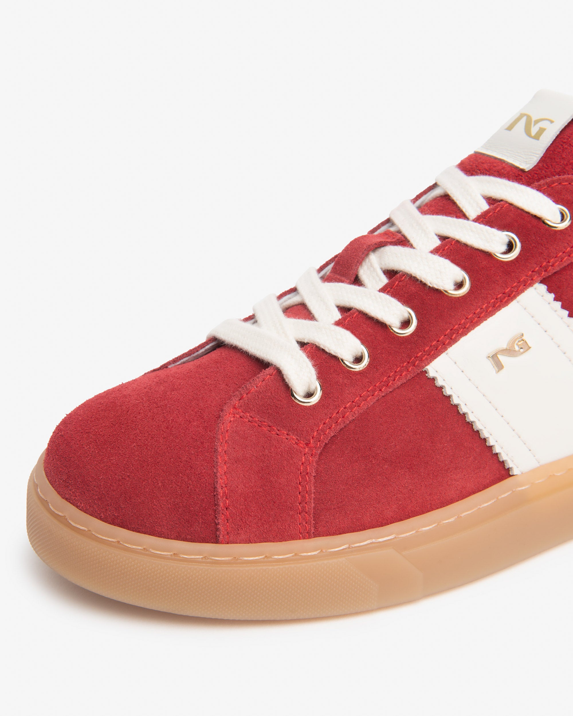 Sneakers Donna in Suede e Pelle